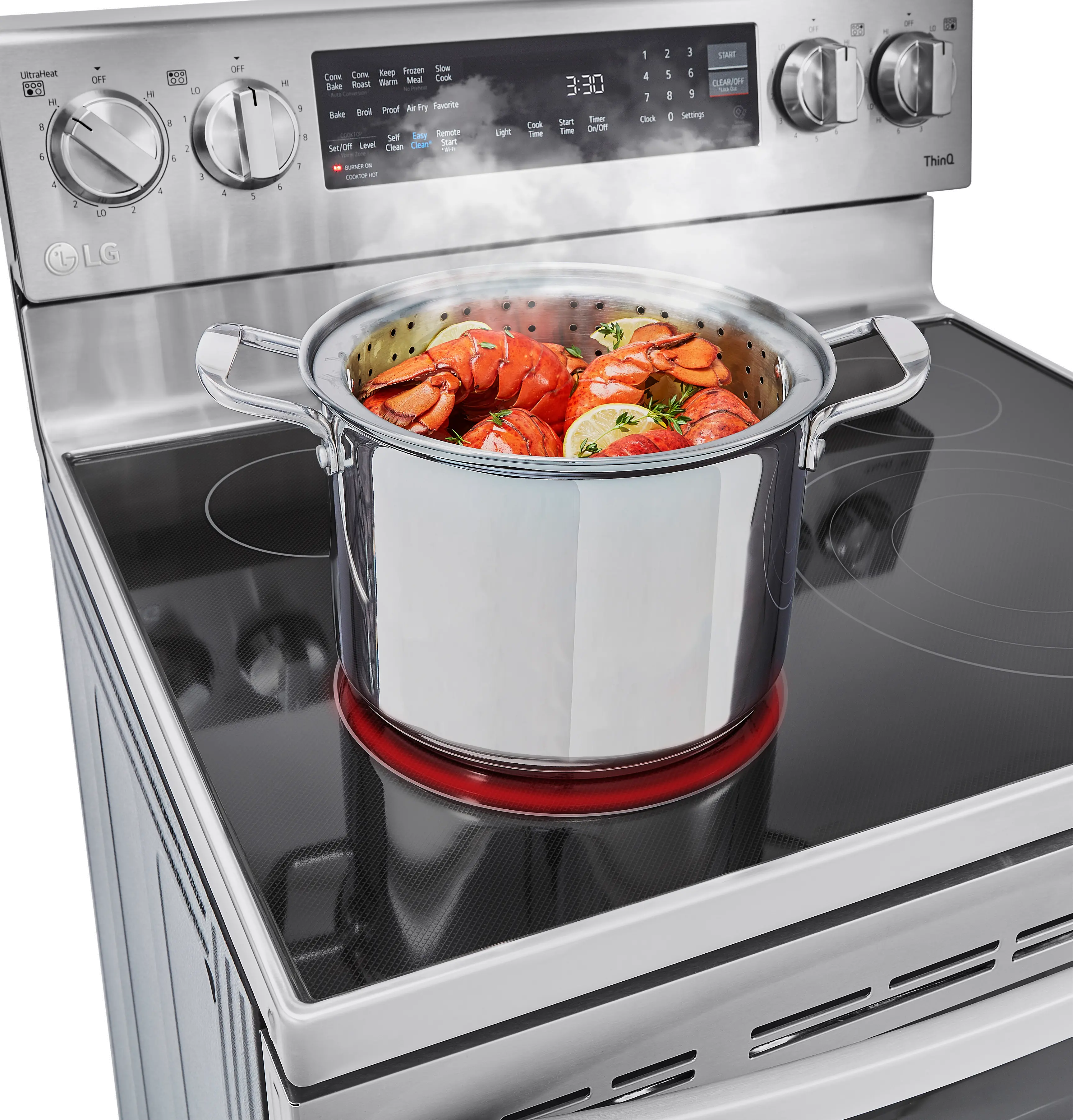 LREL6325F LG 6.3 cu ft Electric Range with InstaView - Stainless Steel-7