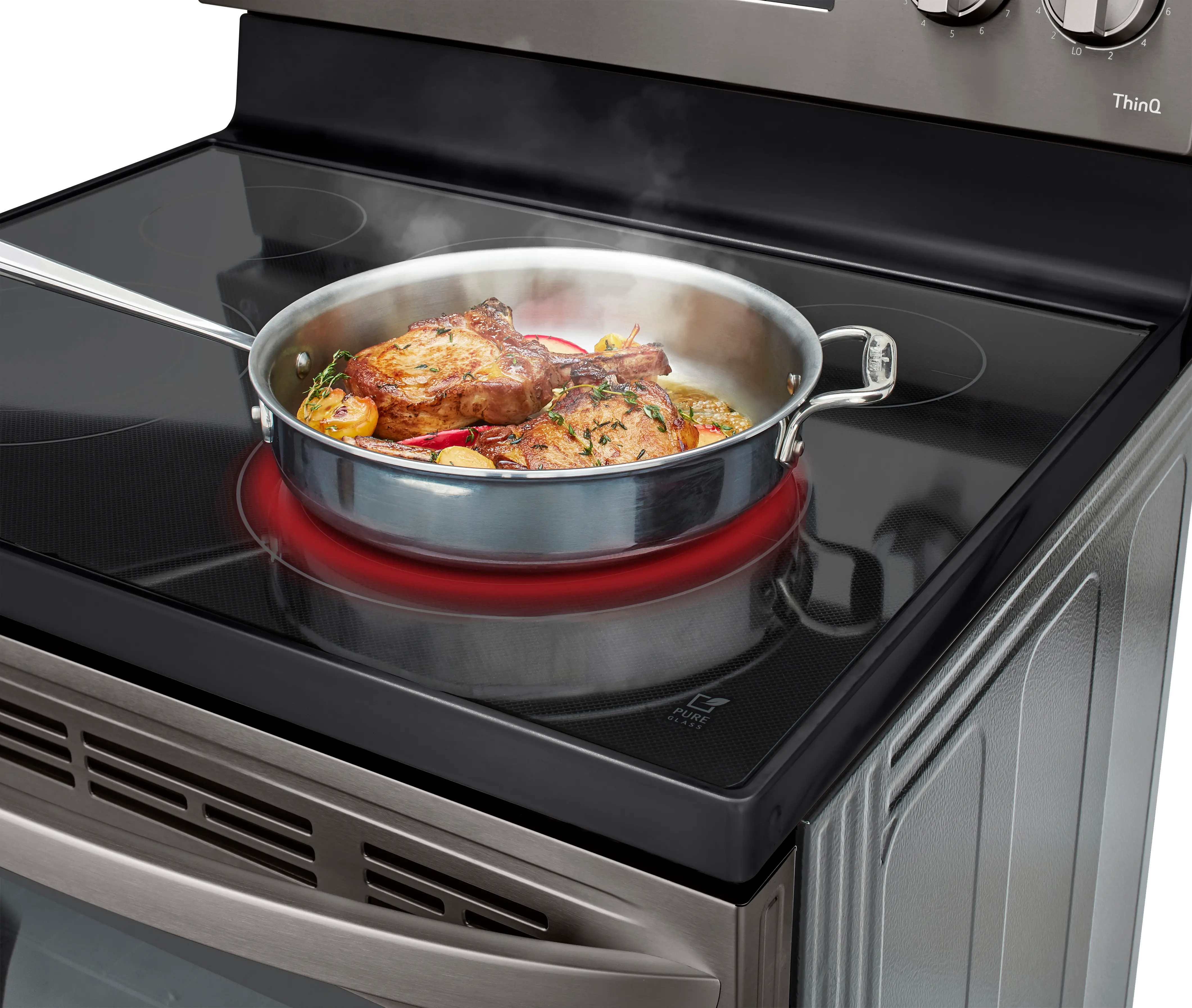 LREL6323D LG 6.3 cu ft Electric Range - Black Stainless Steel-11