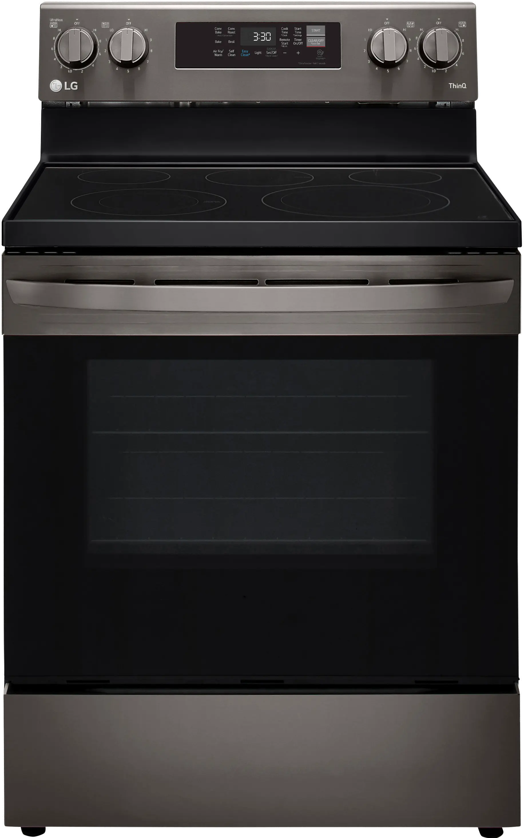 LREL6323D LG 6.3 cu ft Electric Range - Black Stainless Steel-3
