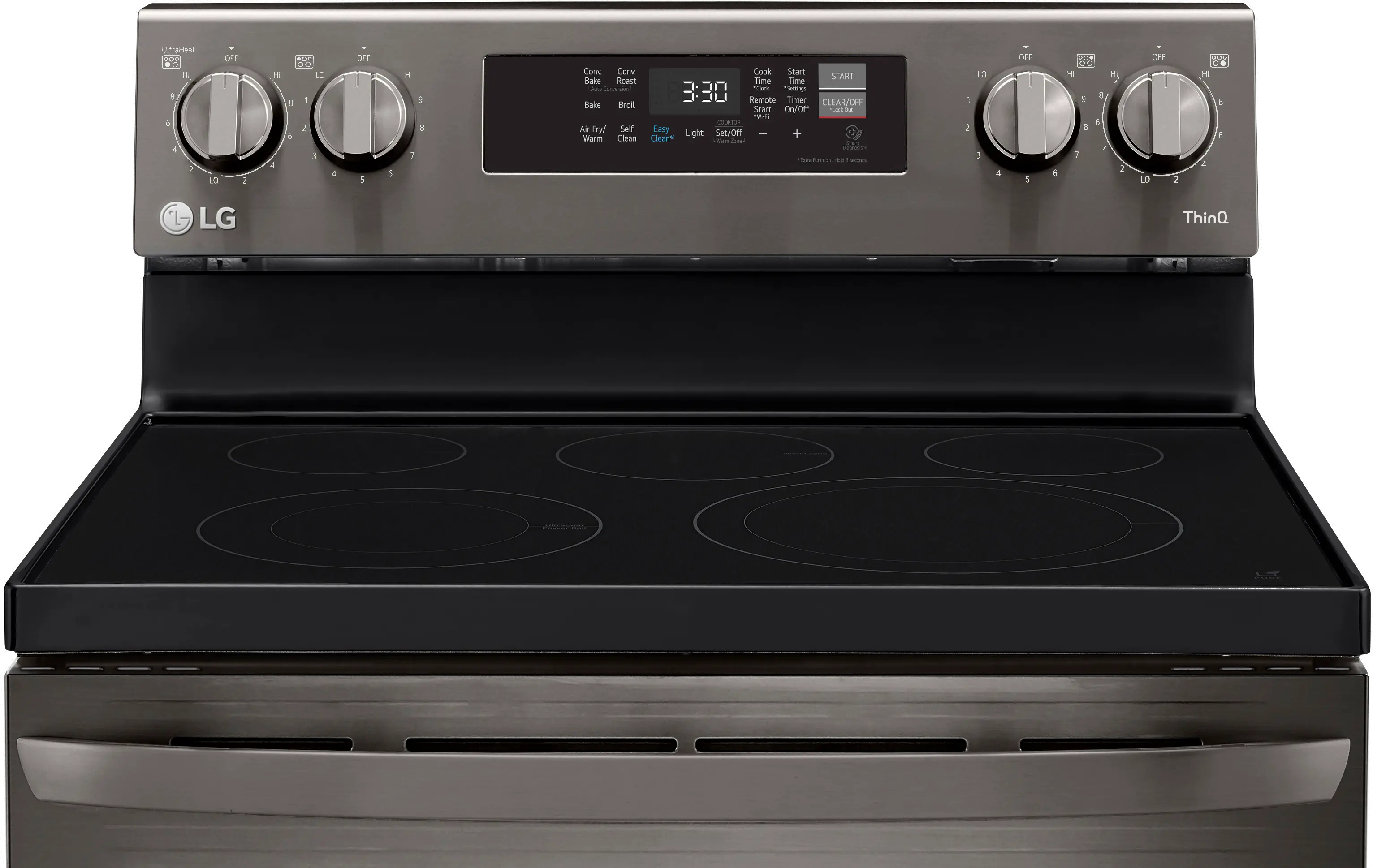 LREL6323D LG 6.3 cu ft Electric Range - Black Stainless Steel-8
