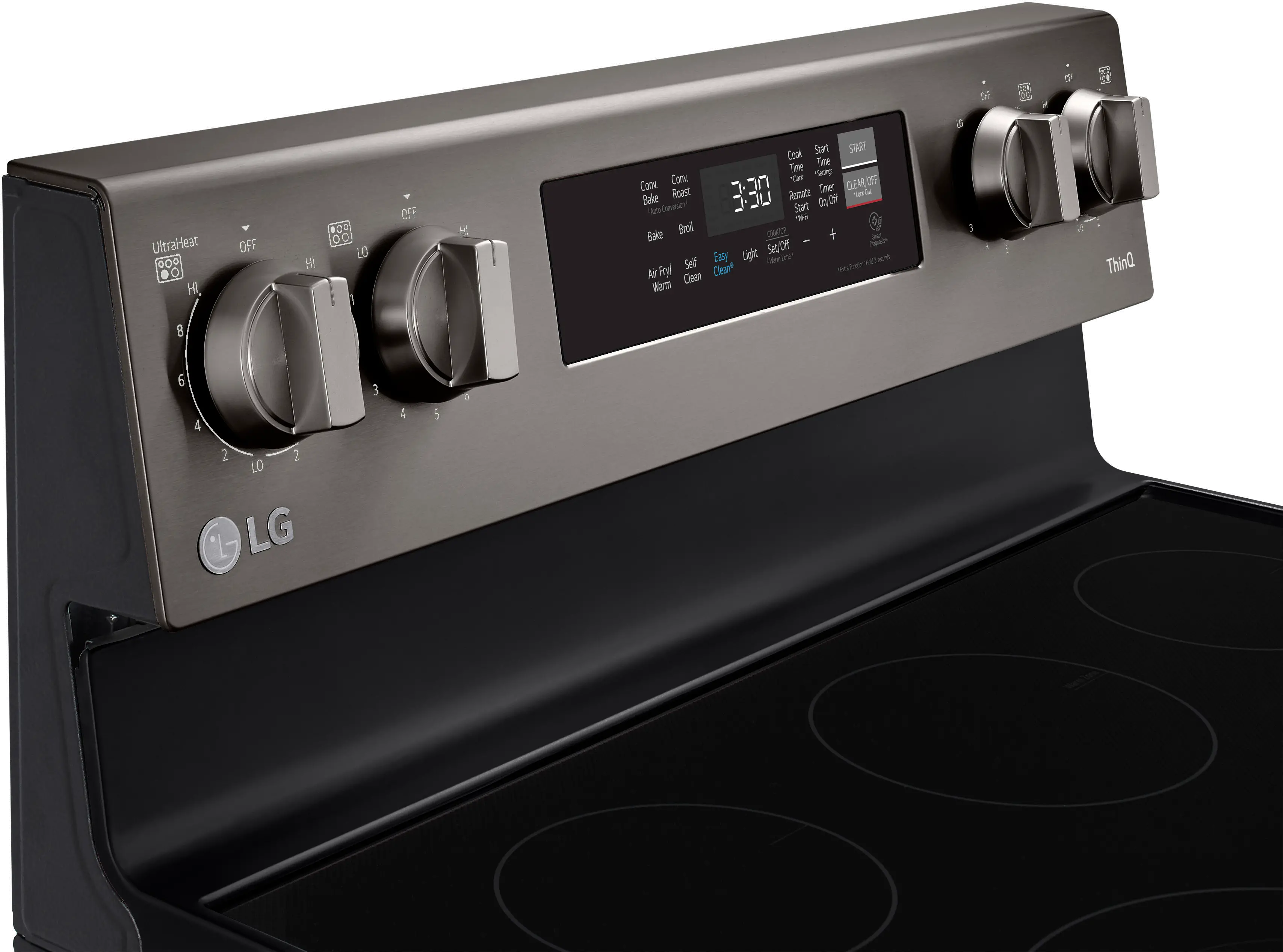 LREL6323D LG 6.3 cu ft Electric Range - Black Stainless Steel-9