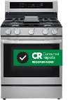 LRGL5825F LG 5.8 cu ft Gas Range with InstaView - Stainless Steel