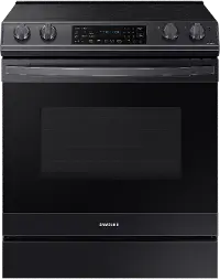 NE63T8511SG Samsung 6.3 cu ft  Electric Range - Black Stainless Steel