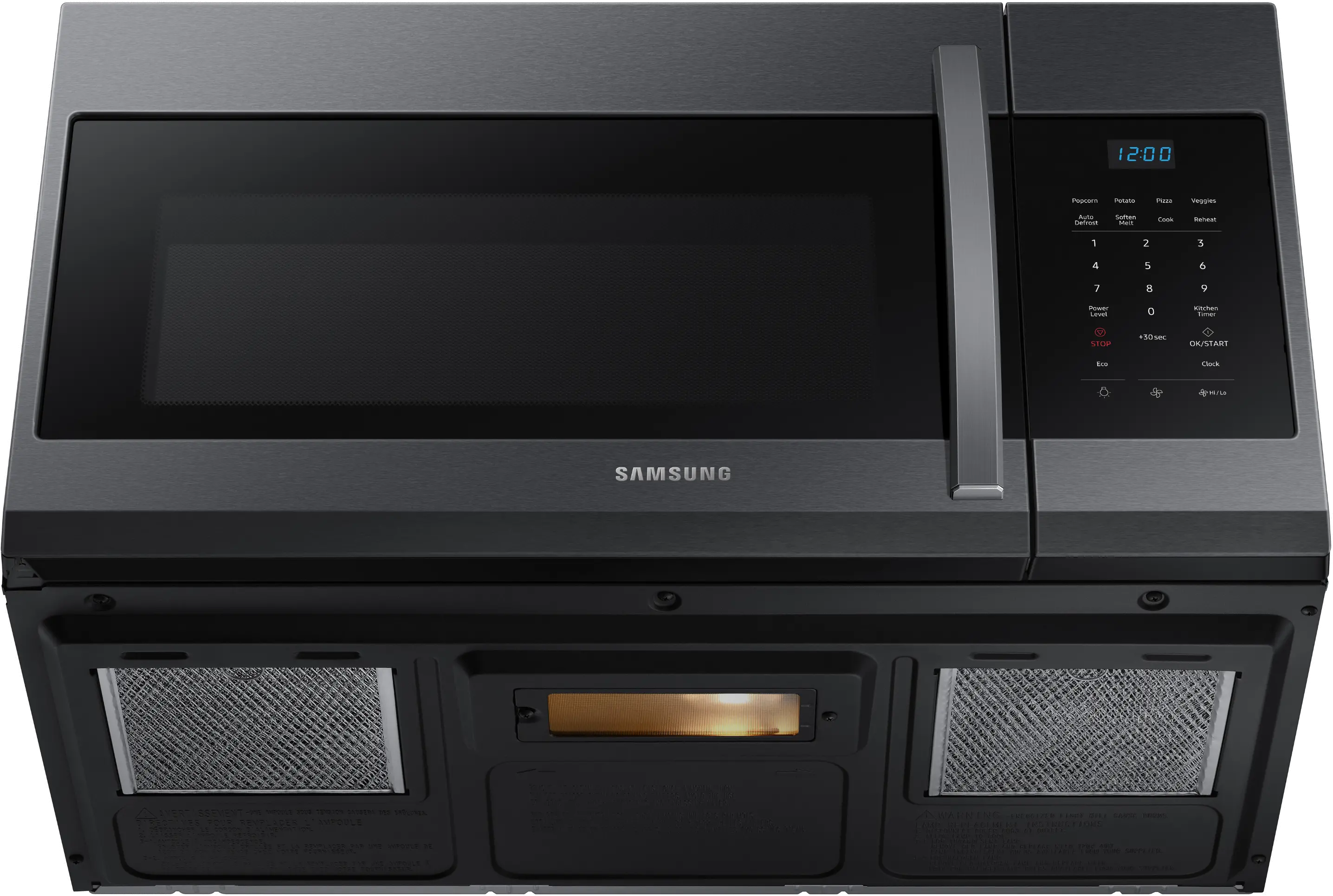 ME17R7021EG Samsung Over the Range Microwave - 1.7 cu. ft., Black Stainless Steel-4