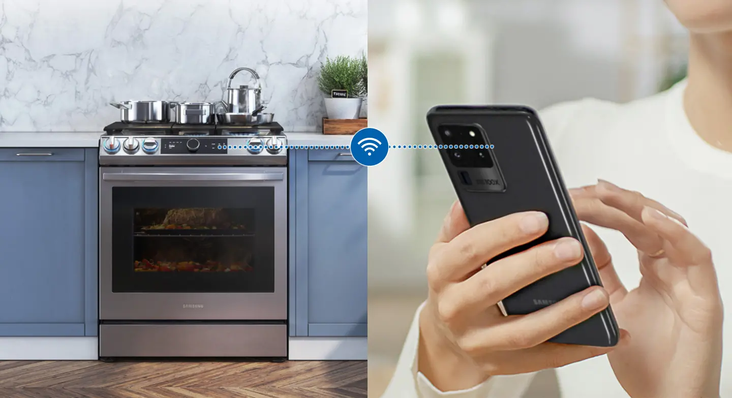NX60T8711SS Samsung 6 cu ft Gas Range with Smart Dial - Stainless Steel-8
