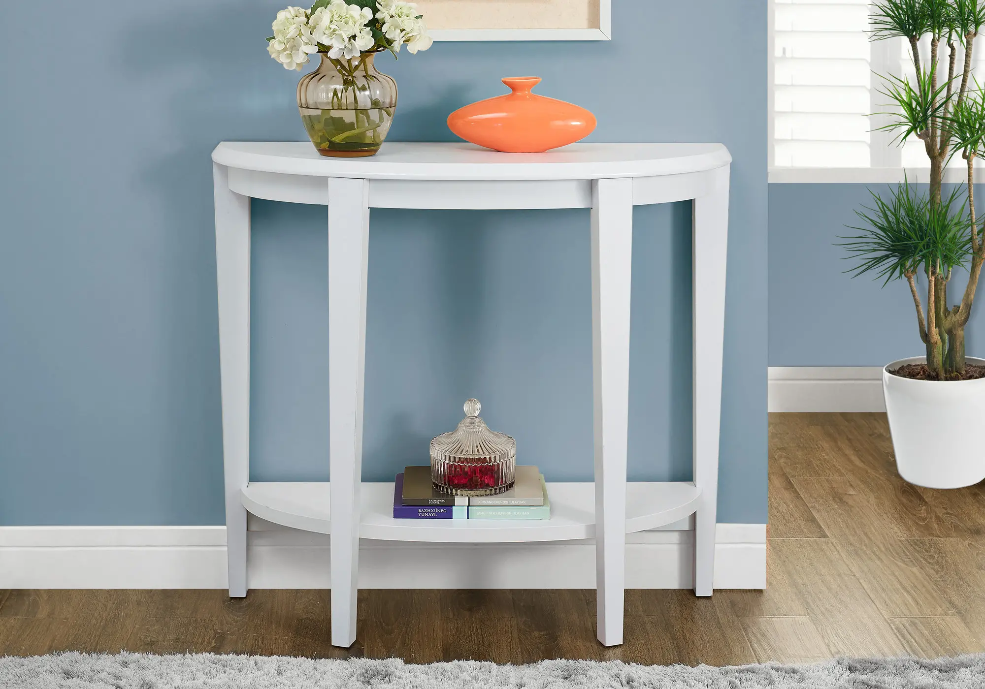 White Hall Sofa Table-2