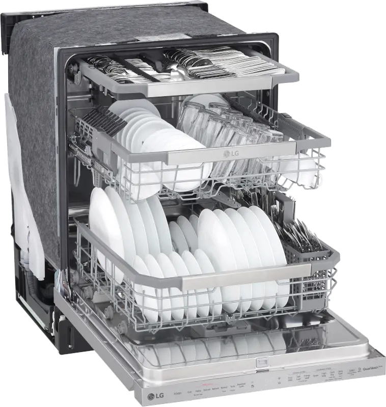 LDP6810SS LG Top Control Dishwasher - Stainless Steel-6