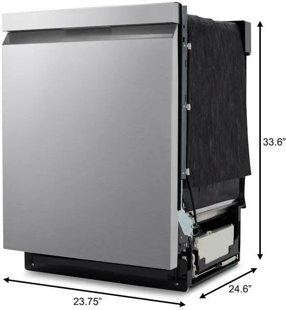LDP6810SS LG Top Control Dishwasher - Stainless Steel-7