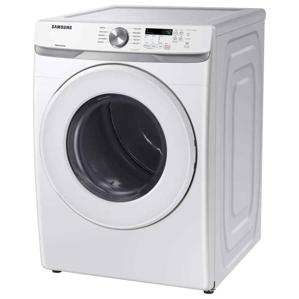 DVE45T6000W Samsung Electric Dryer with Sensor Dry - 7.5 cu. ft. White-5