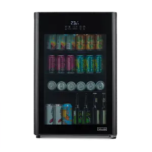 NewAir 160 Can Beverage Mini Fridge - Stainless Steel | RC Willey