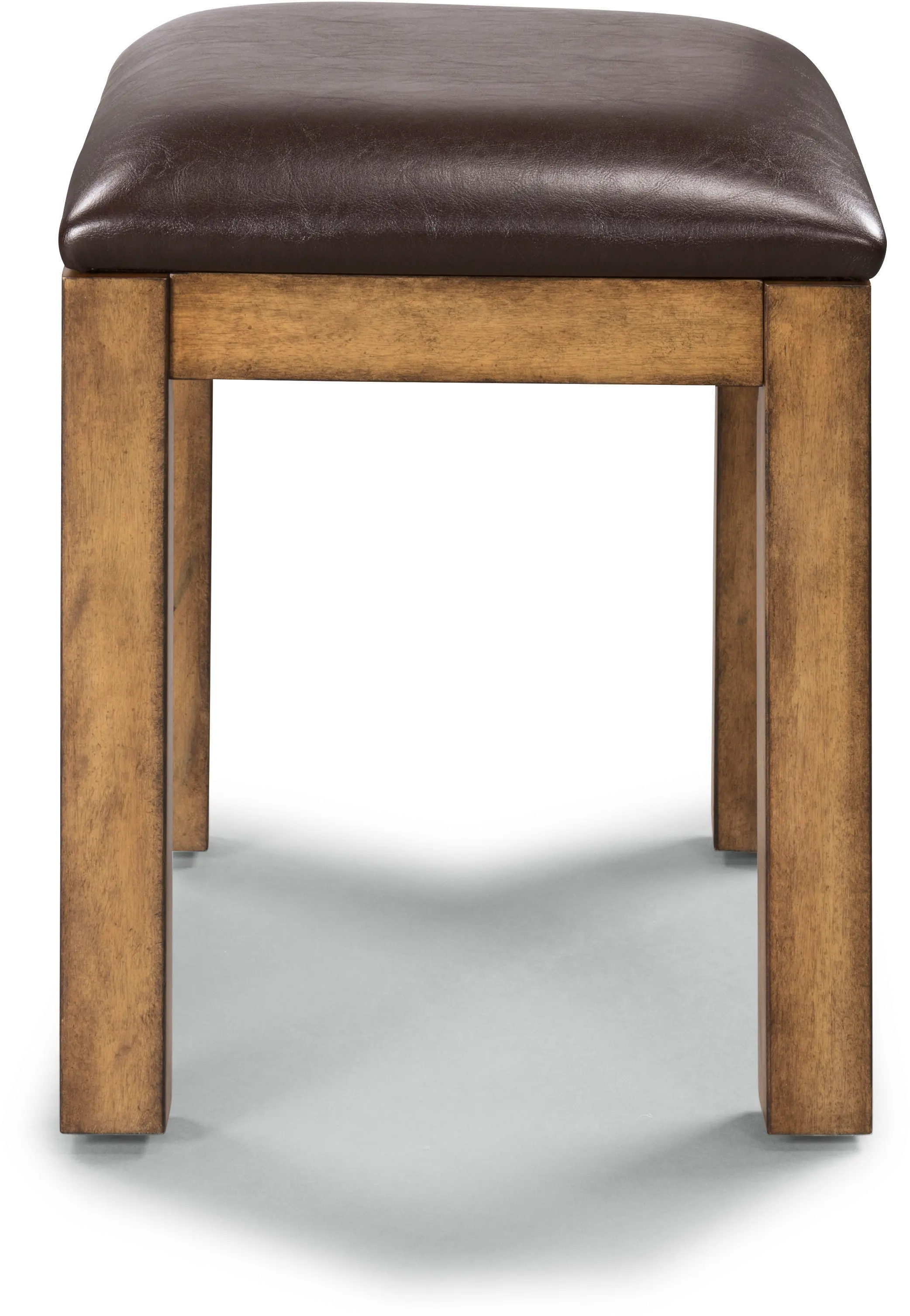 5420-28 Sedona Contemporary Toffee Brown Vanity Bench-1