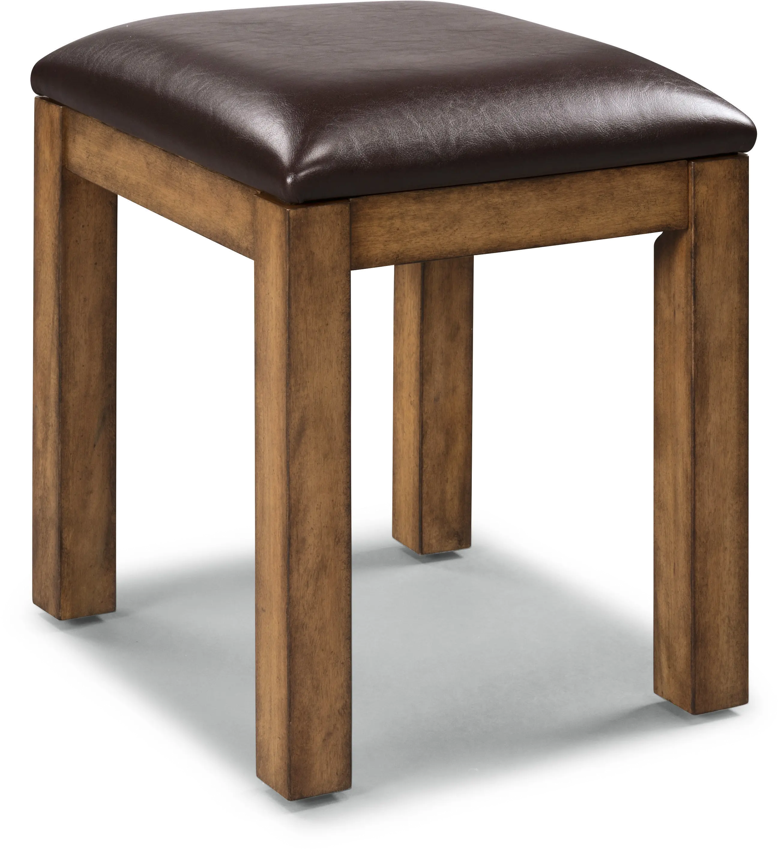 5420-28 Sedona Contemporary Toffee Brown Vanity Bench-4