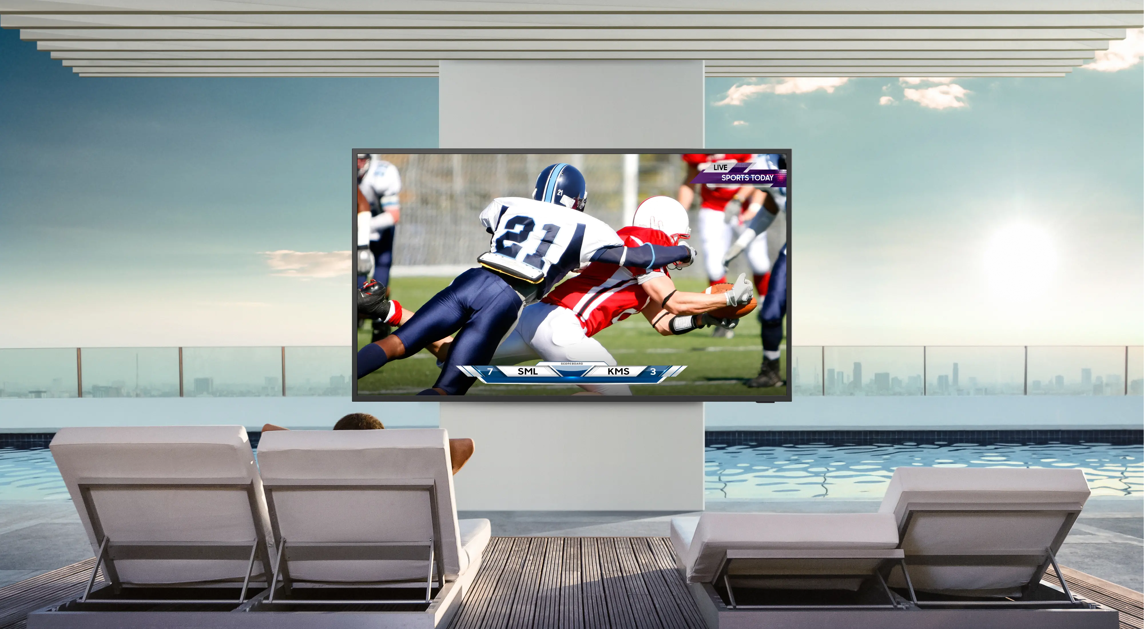 QN55LST7TAFXZA Samsung Terrace 55  Outdoor 4K QLED Smart TV-4