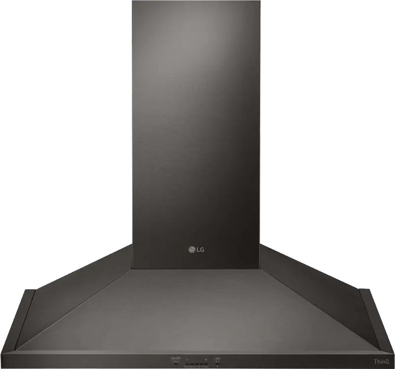 LG 36 Inch Chimney Hood - Black Stainless Steel