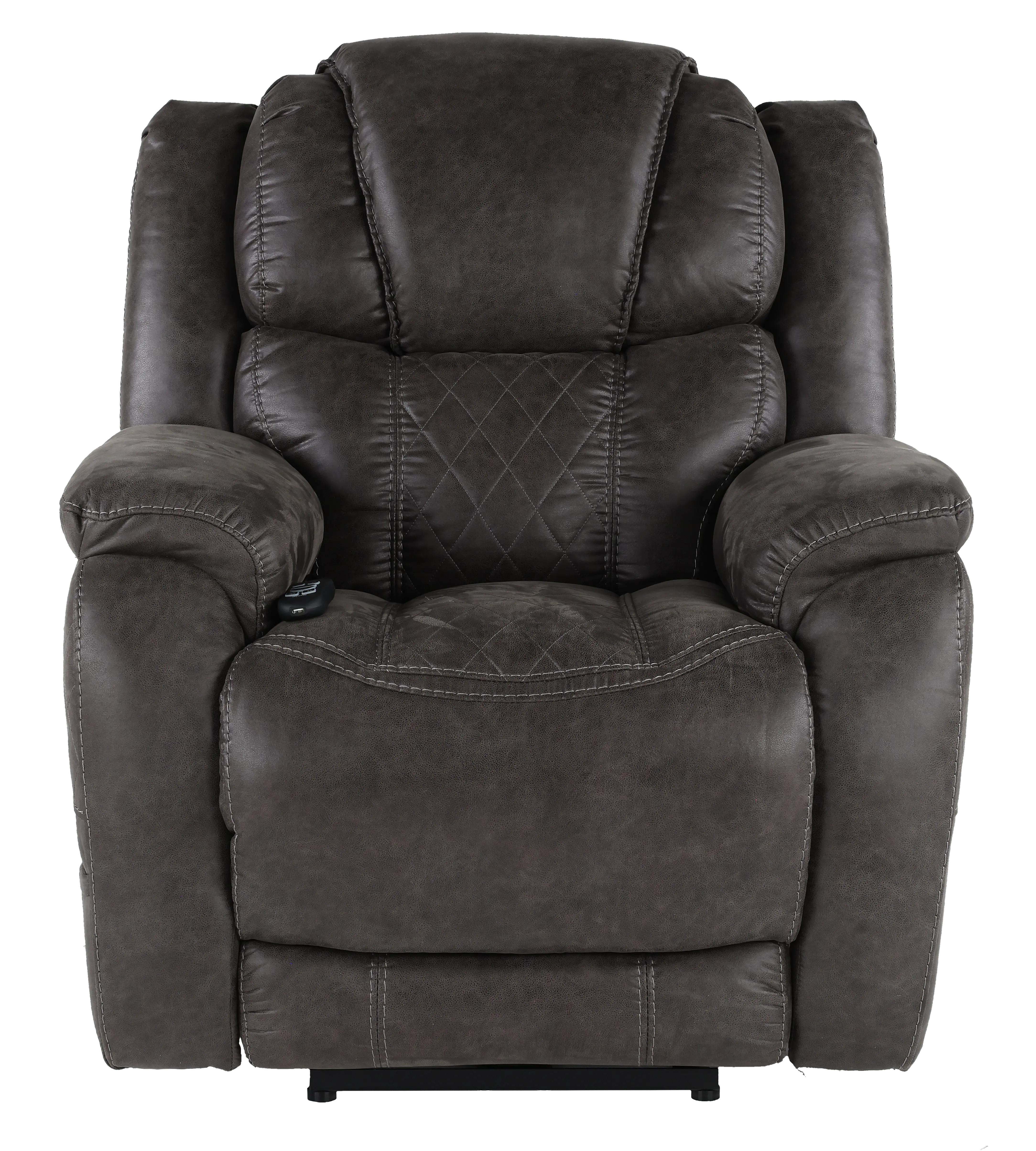 Daytona Steel Gray Power Recliner-3