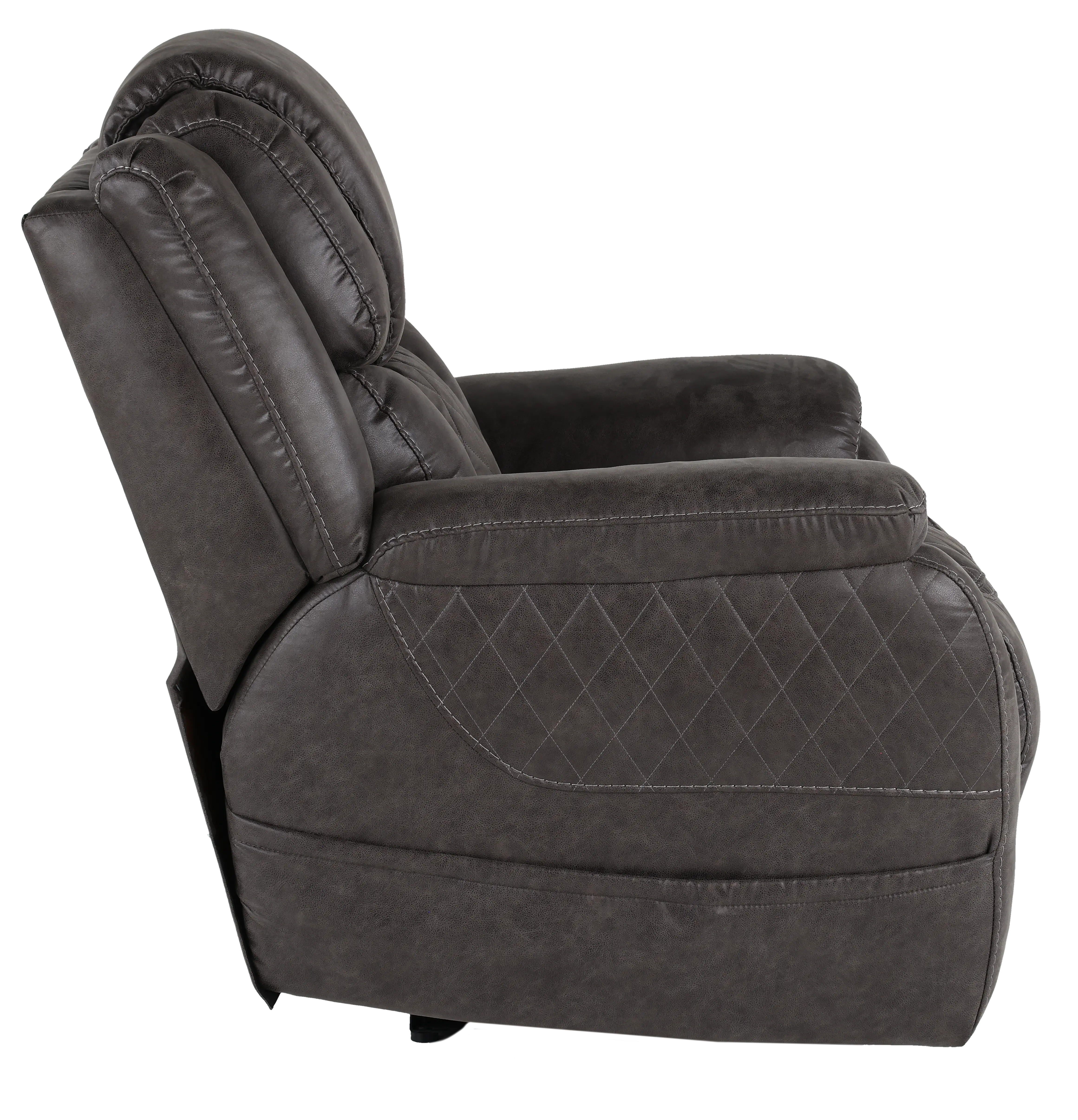 Daytona Steel Gray Power Recliner-5