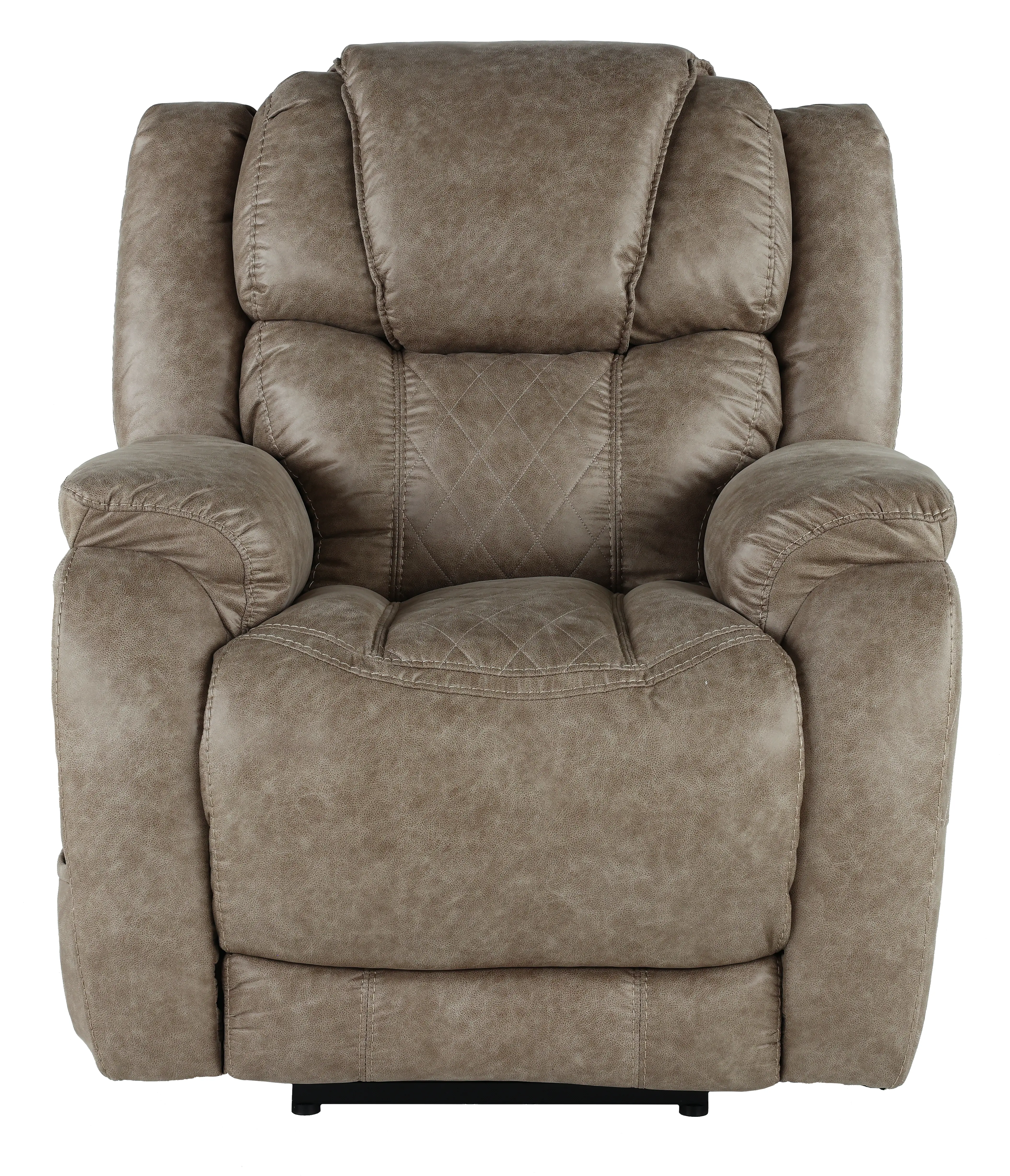 Daytona Mushroom Tan Power Recliner-2