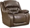 Enterprise Walnut Brown Power Recliner with Power Headrest