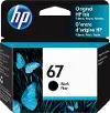3YM56AN HP 67 Black Ink Cartridge