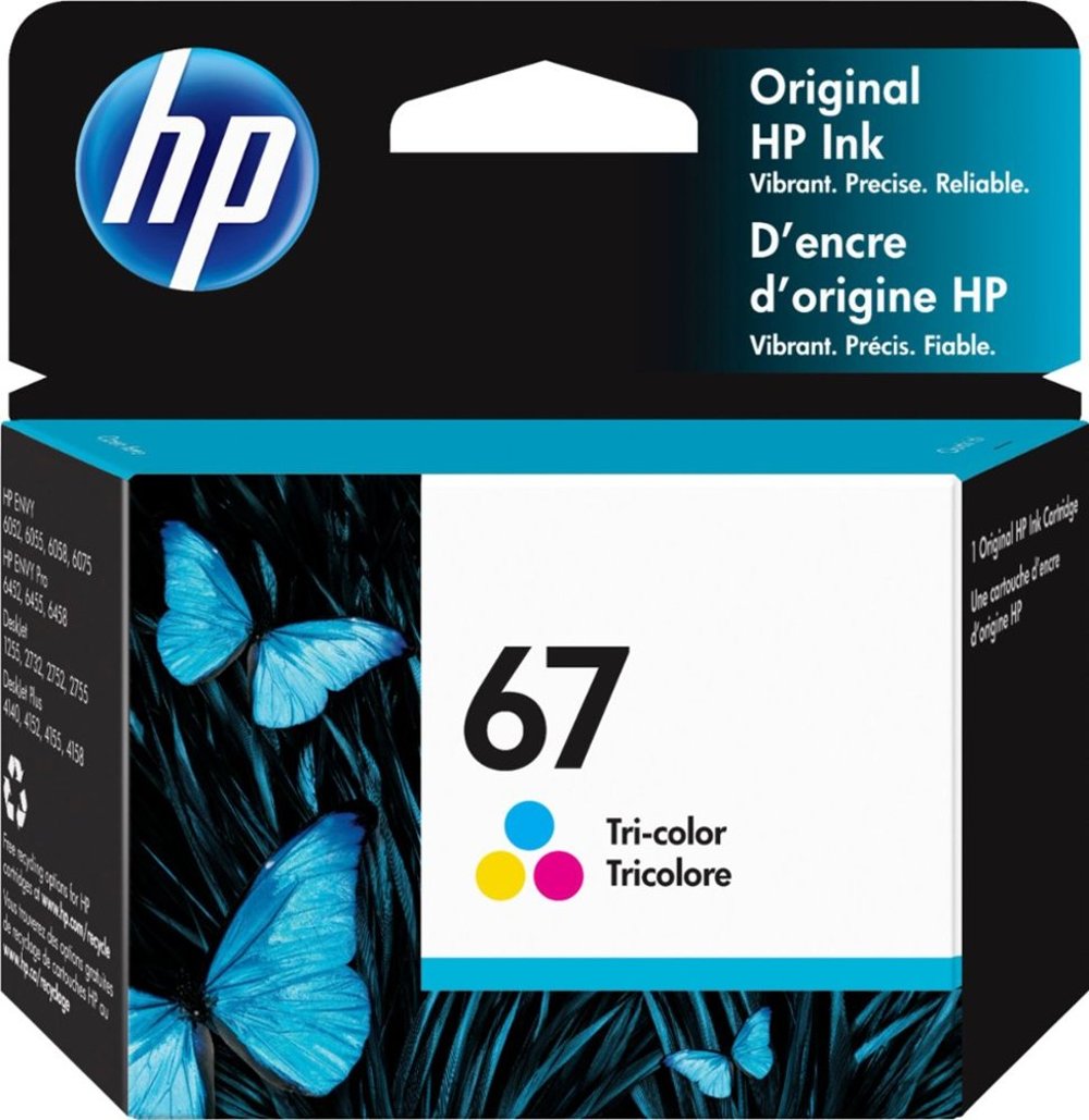 HP 67 Tricolor Ink Cartridge