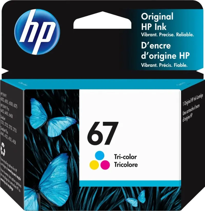 HP 67 Tricolor Ink Cartridge
