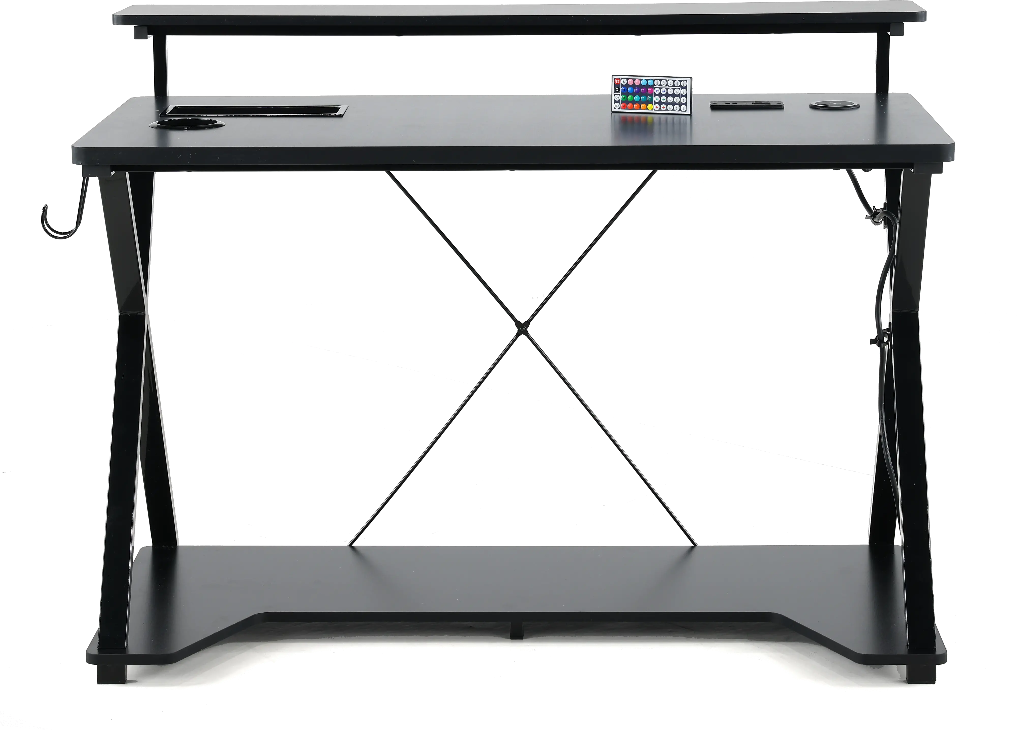 Checkpoint Ghost Battlestation Black 48 Inch Gaming Desk-1