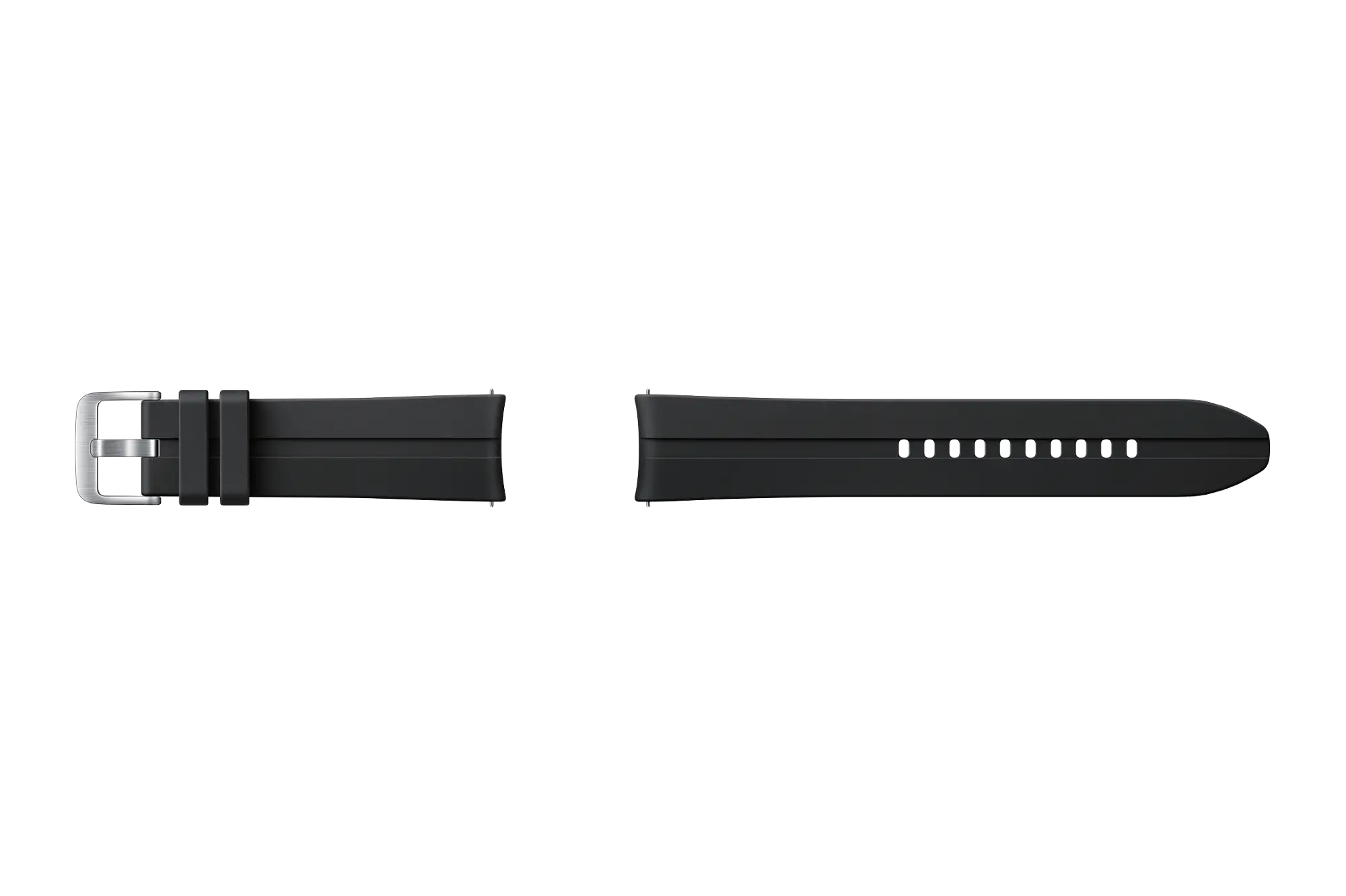 ET-SFR84LBEGUJ Samsung Black Ridge Sport Band (22mm) for Galaxy Watch3-1