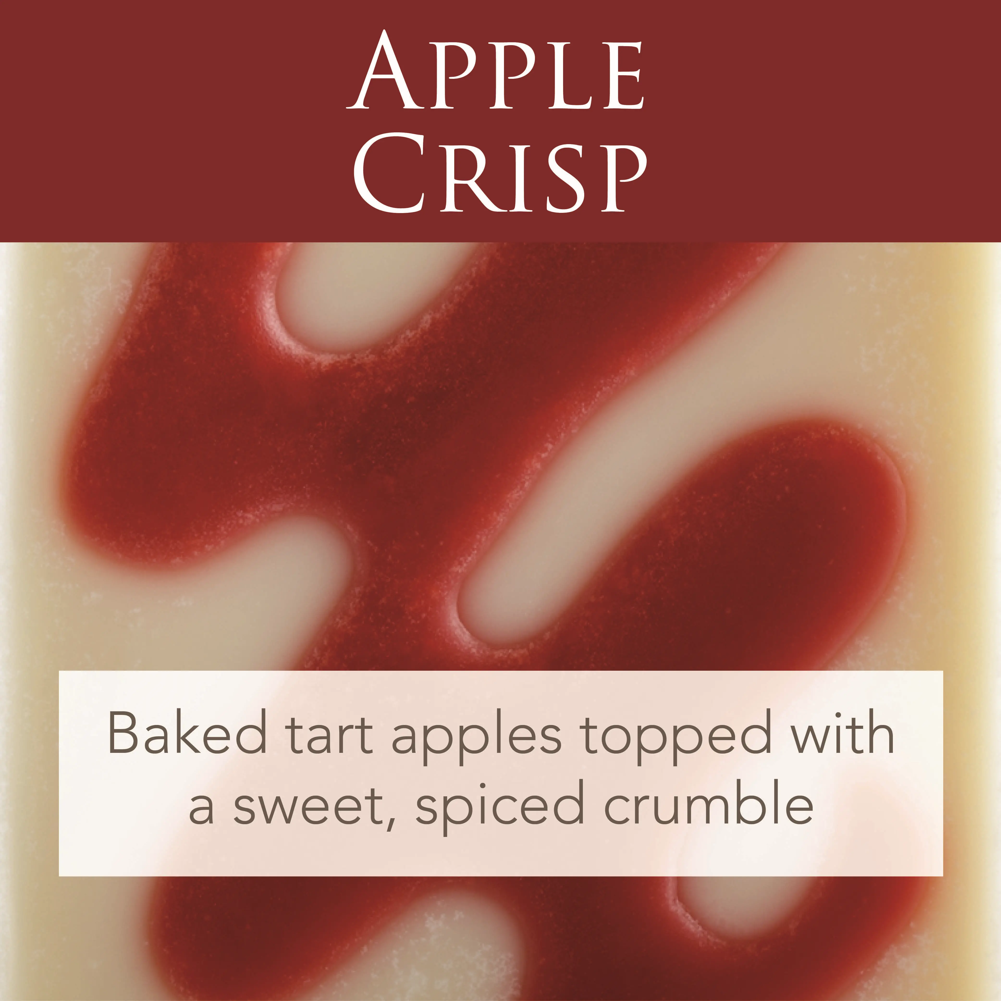 Apple Crisp 2.5oz Artisan Wax Melt-3