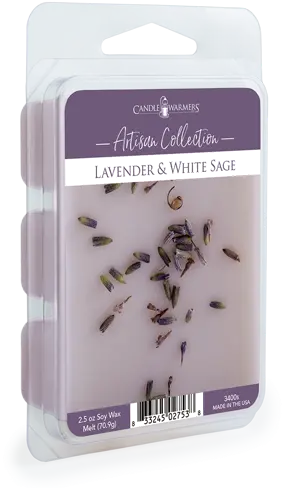Lavender and White Sage 2.5oz Artisan Wax Melt-1