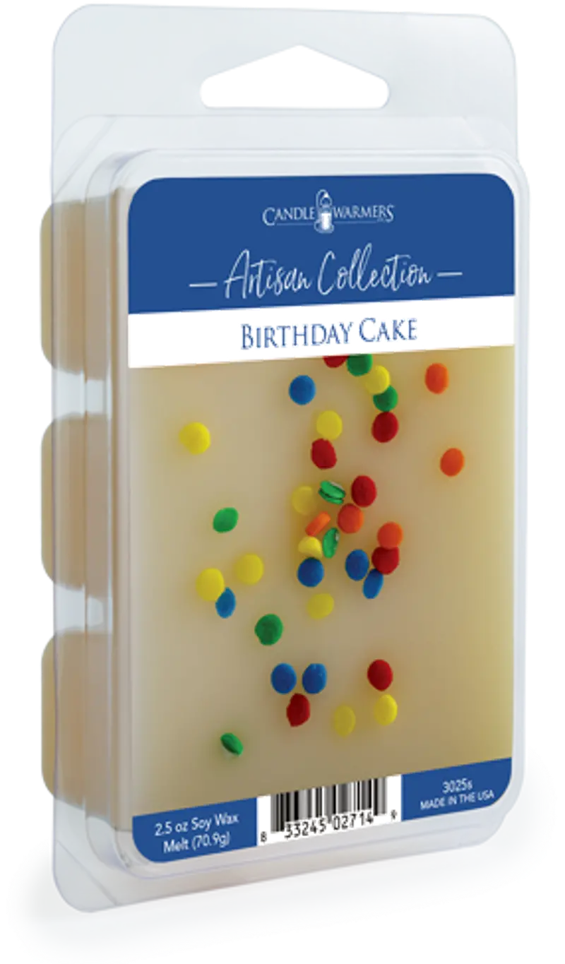 Birthday Cake 2.5oz Artisan Wax Melt