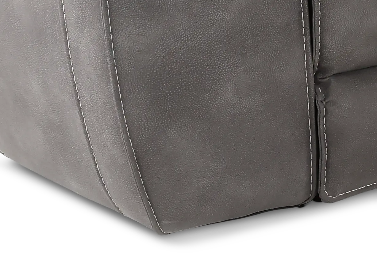 Sauvage Charcoal Gray 6 Piece Power Reclining Sectional-5