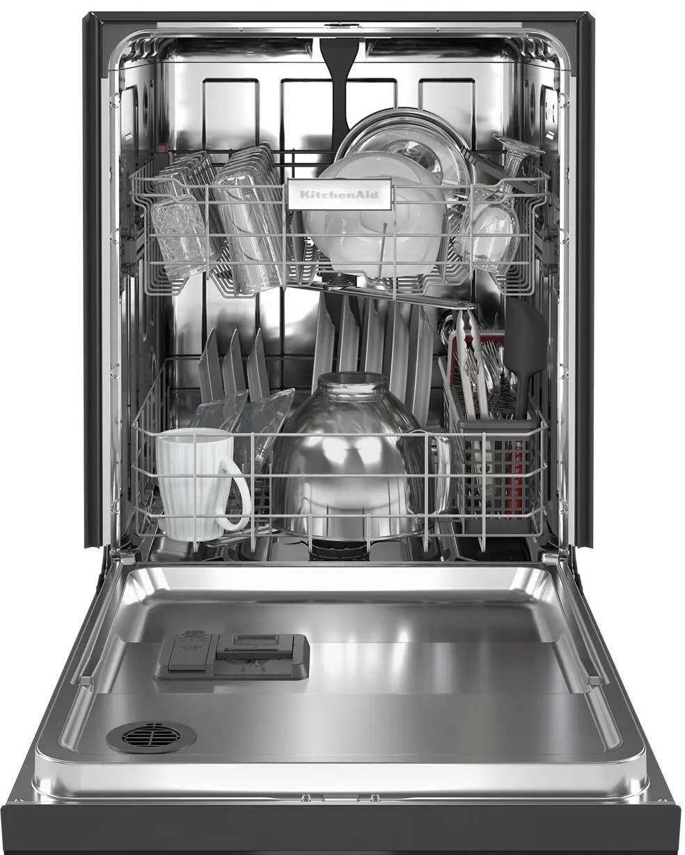 KDFE104KBL KitchenAid Front Control Dishwasher - Black-2