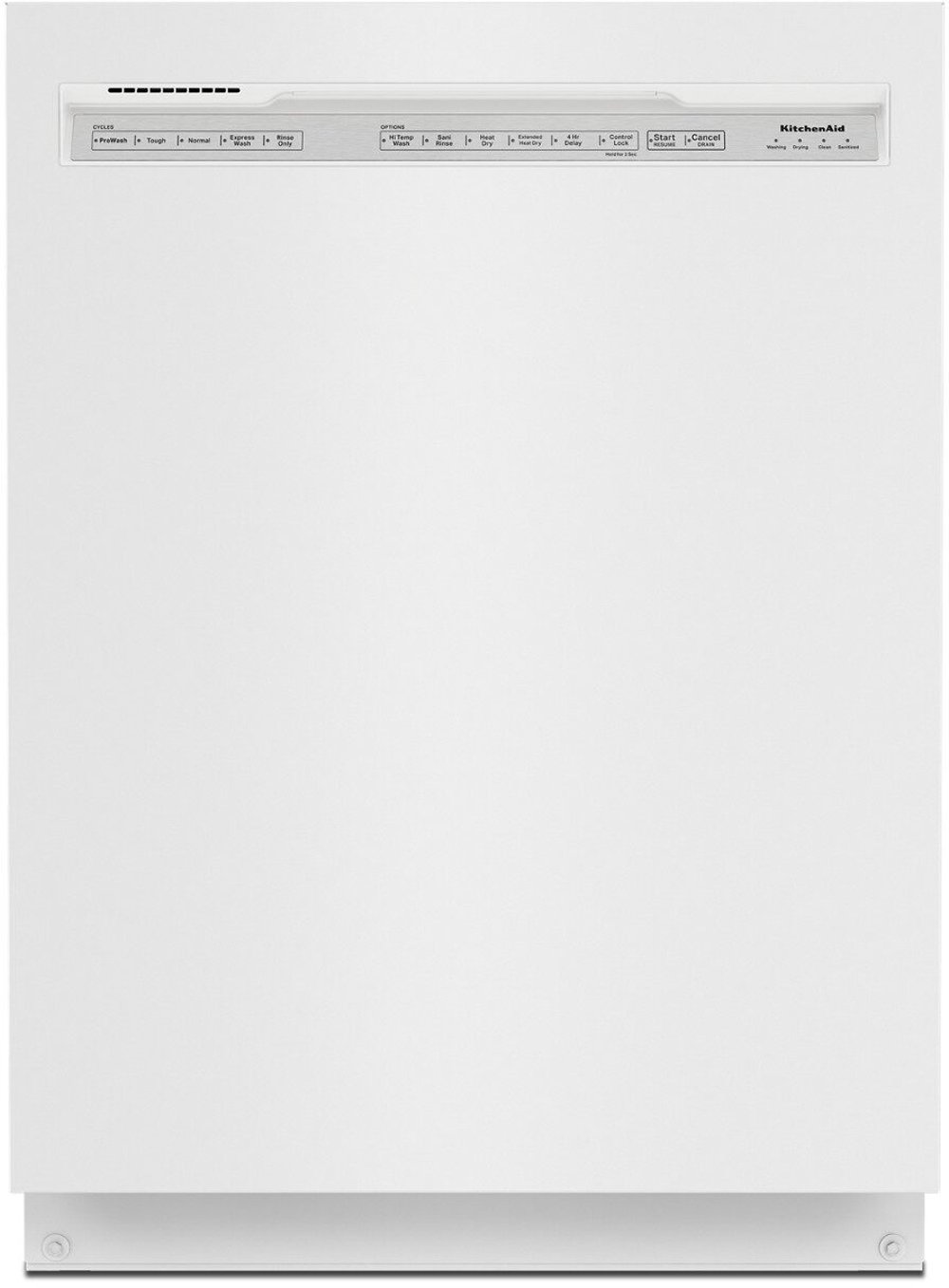 KitchenAid Front Control Dishwasher - White