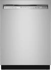KDFE204KPS KitchenAid Front Control Dishwasher - Stainless Steel