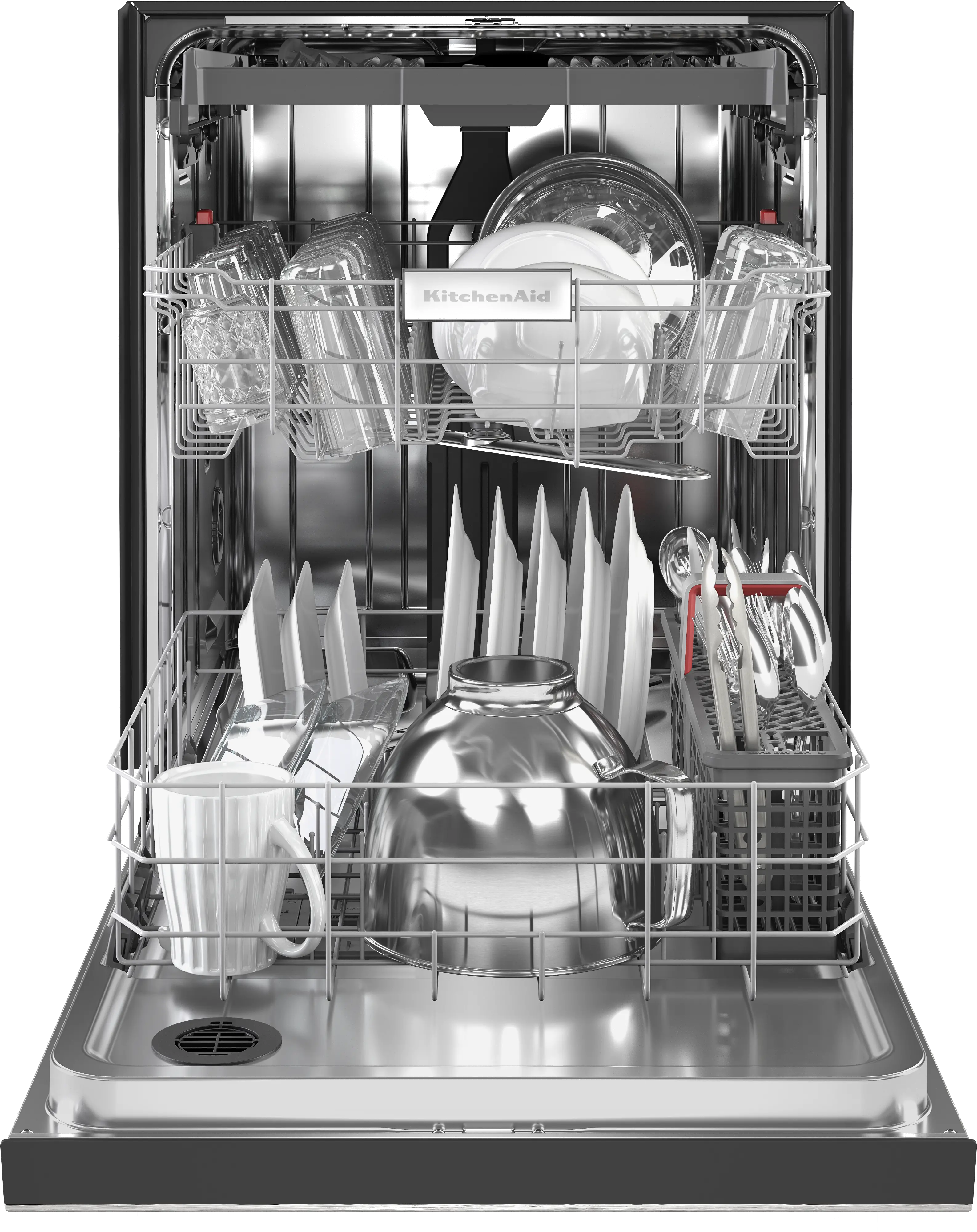 KDFE204KPS KitchenAid Front Control Dishwasher - Stainless Steel-4