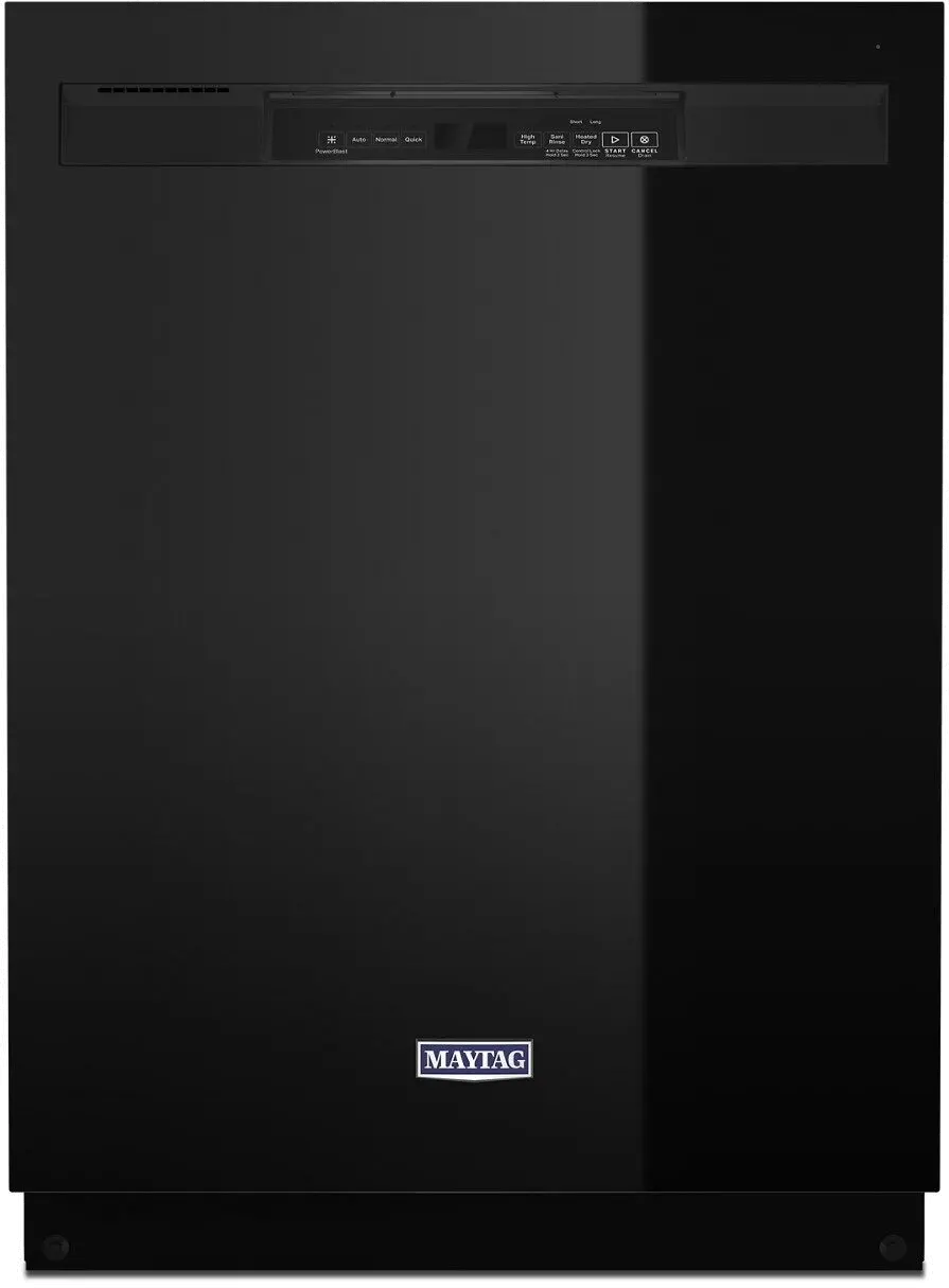 MDB4949SKB Maytag 24 Inch Front Control Dishwasher - Black-2