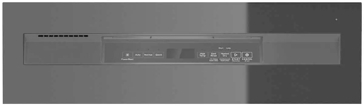 MDB4949SKB Maytag 24 Inch Front Control Dishwasher - Black-1