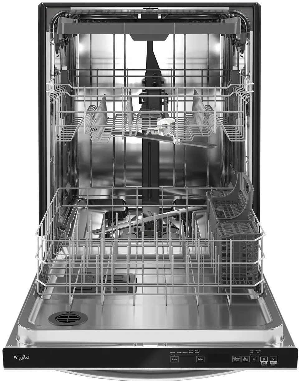 WDT750SAKZ-PROJECT Whirlpool Top Control Dishwasher - Stainless Steel-1