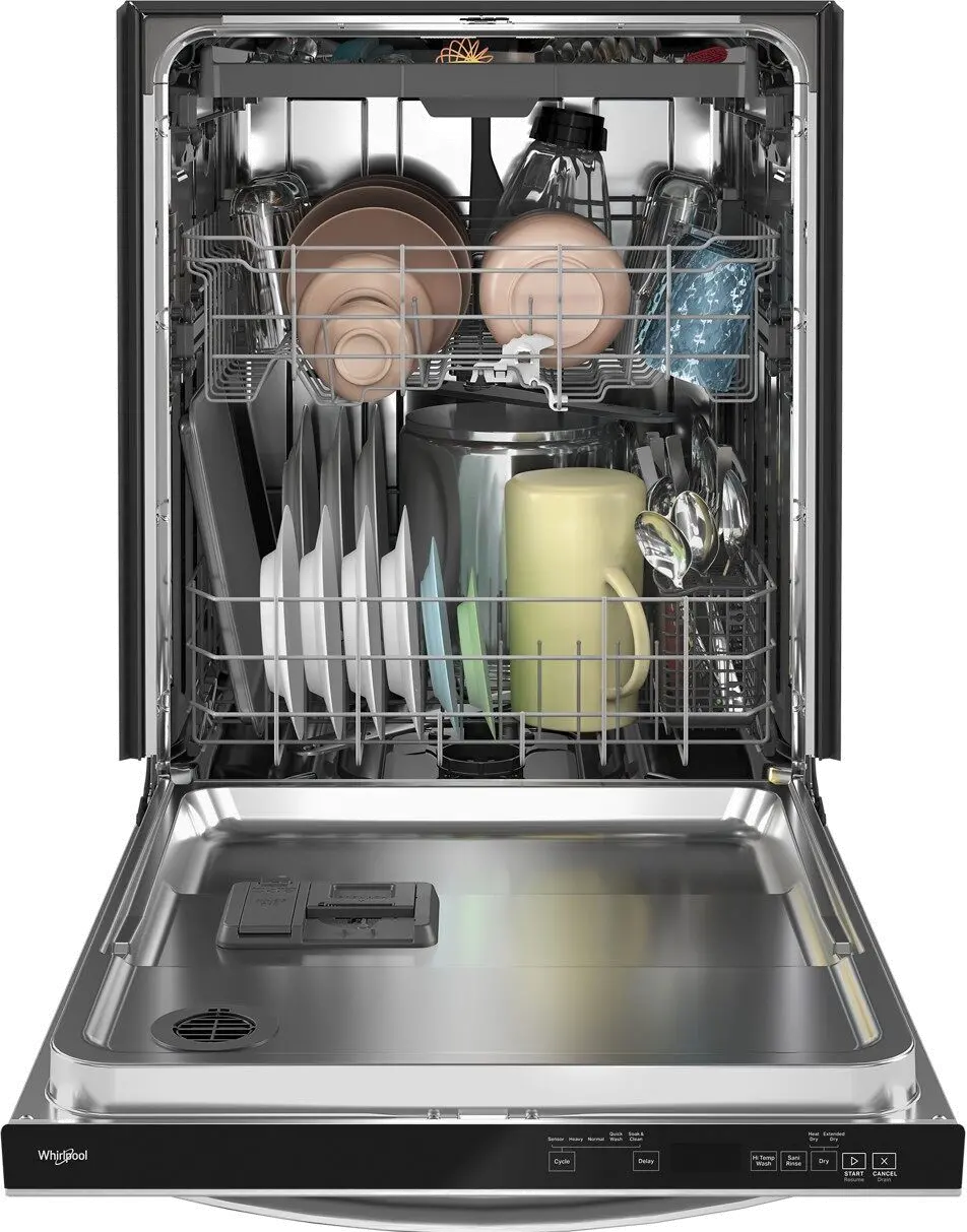 WDT750SAKZ-PROJECT Whirlpool Top Control Dishwasher - Stainless Steel-4