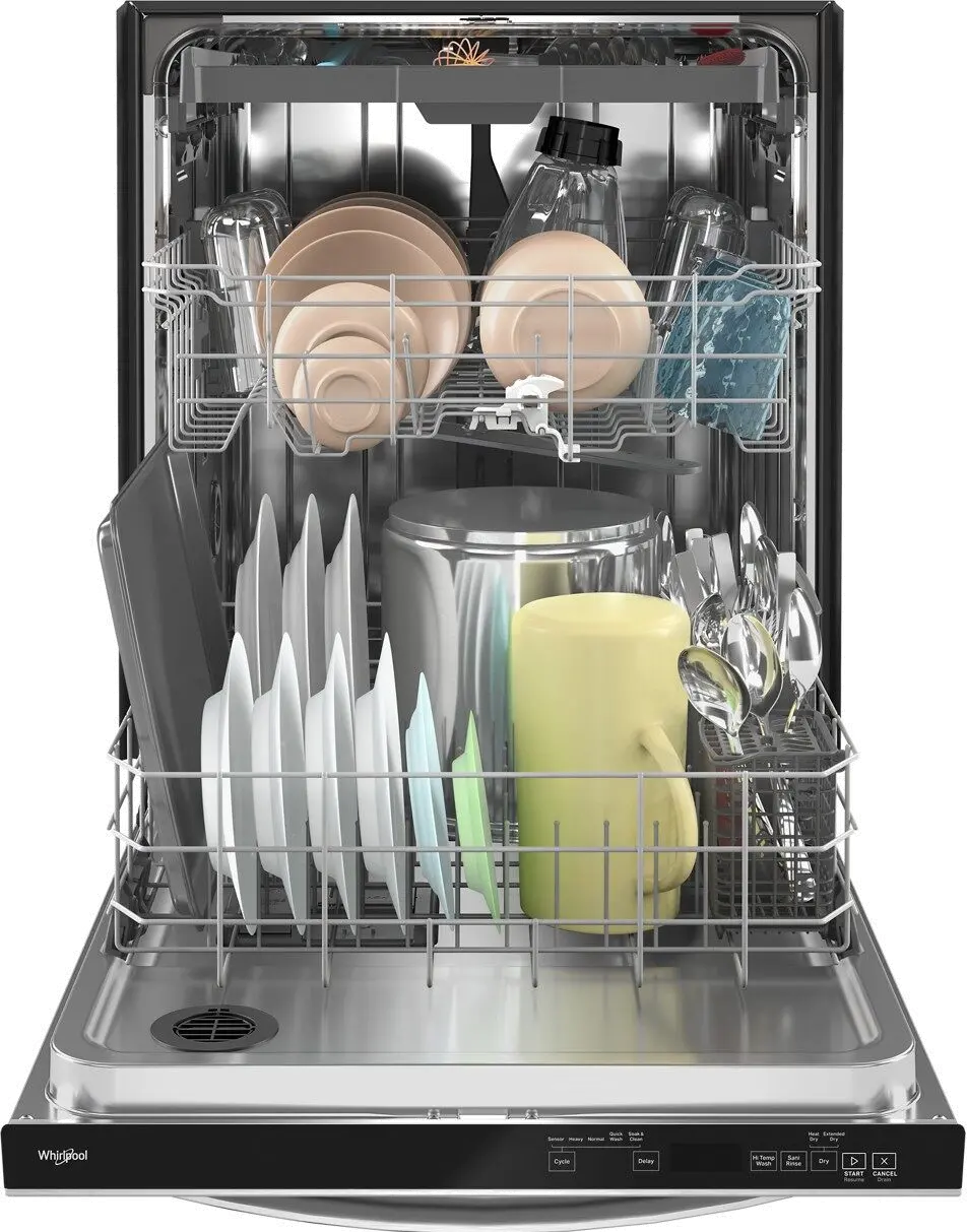 WDT750SAKZ-PROJECT Whirlpool Top Control Dishwasher - Stainless Steel-5