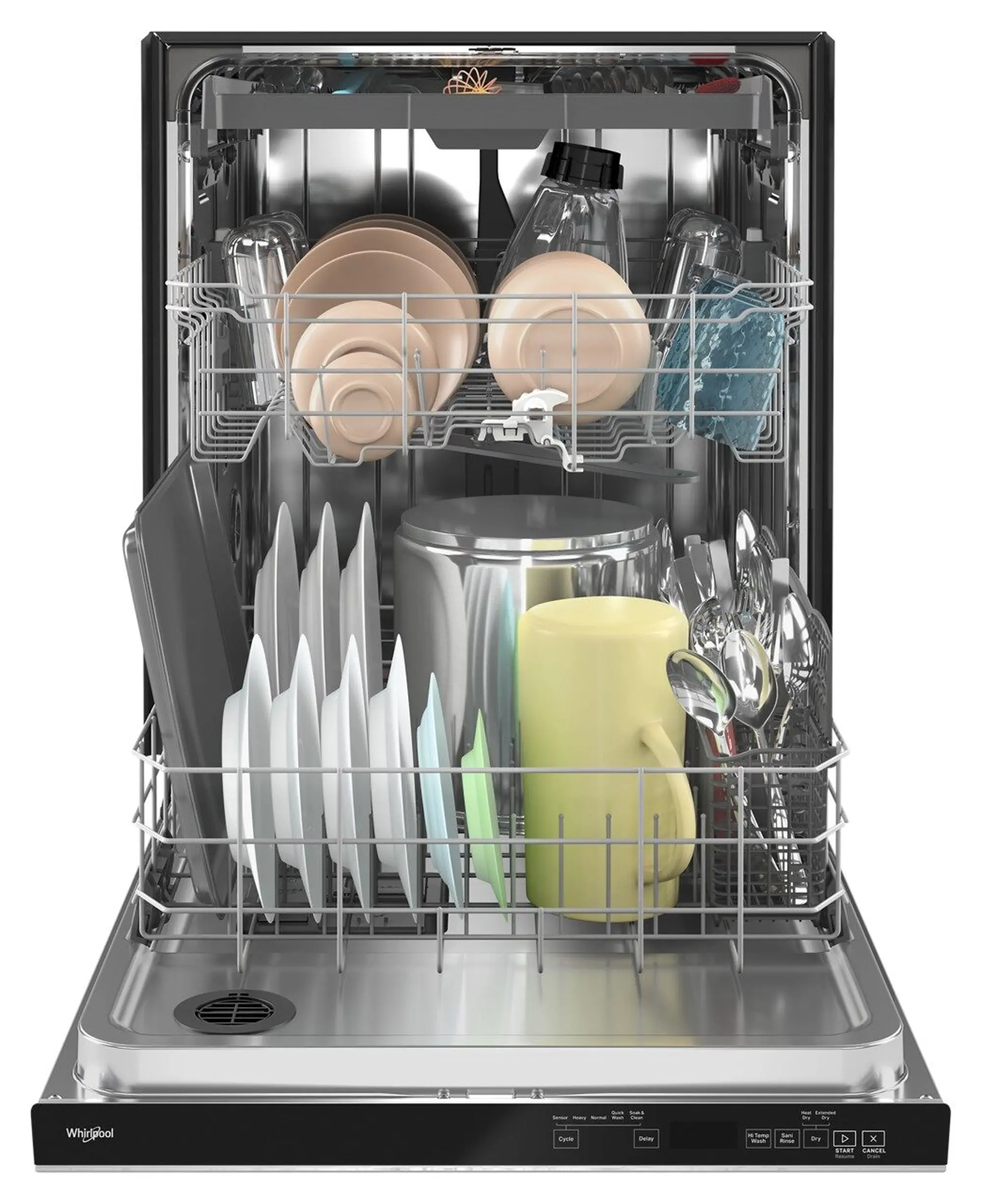 DISH// 生写真 Whirlpool Top Control Dishwasher WDTA50SAKZ | RC Willey