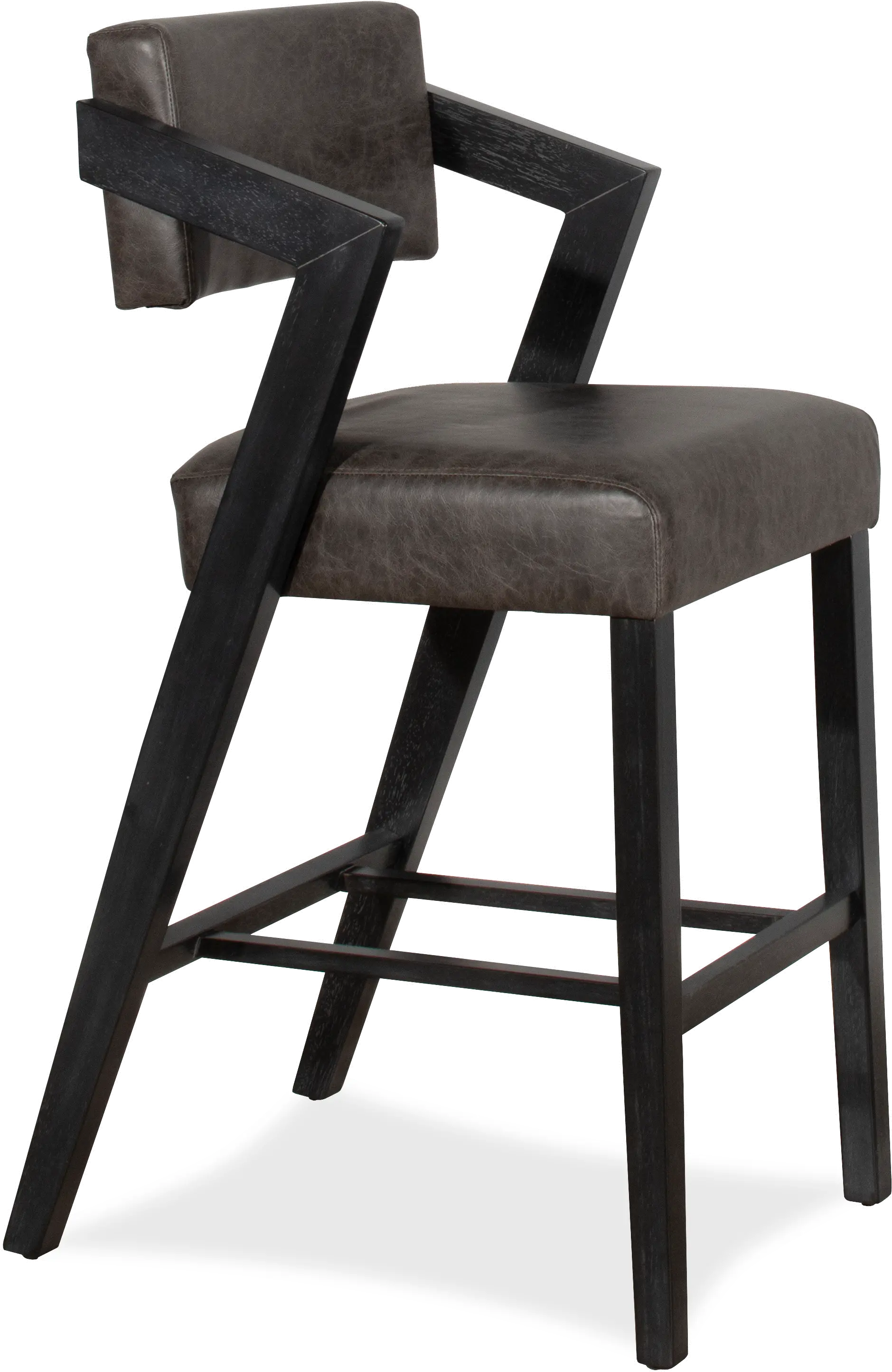 Snyder Black and Gray Bar Stool-4