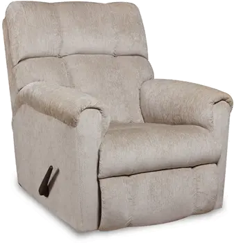 Commander Beige Rocker Recliner-1