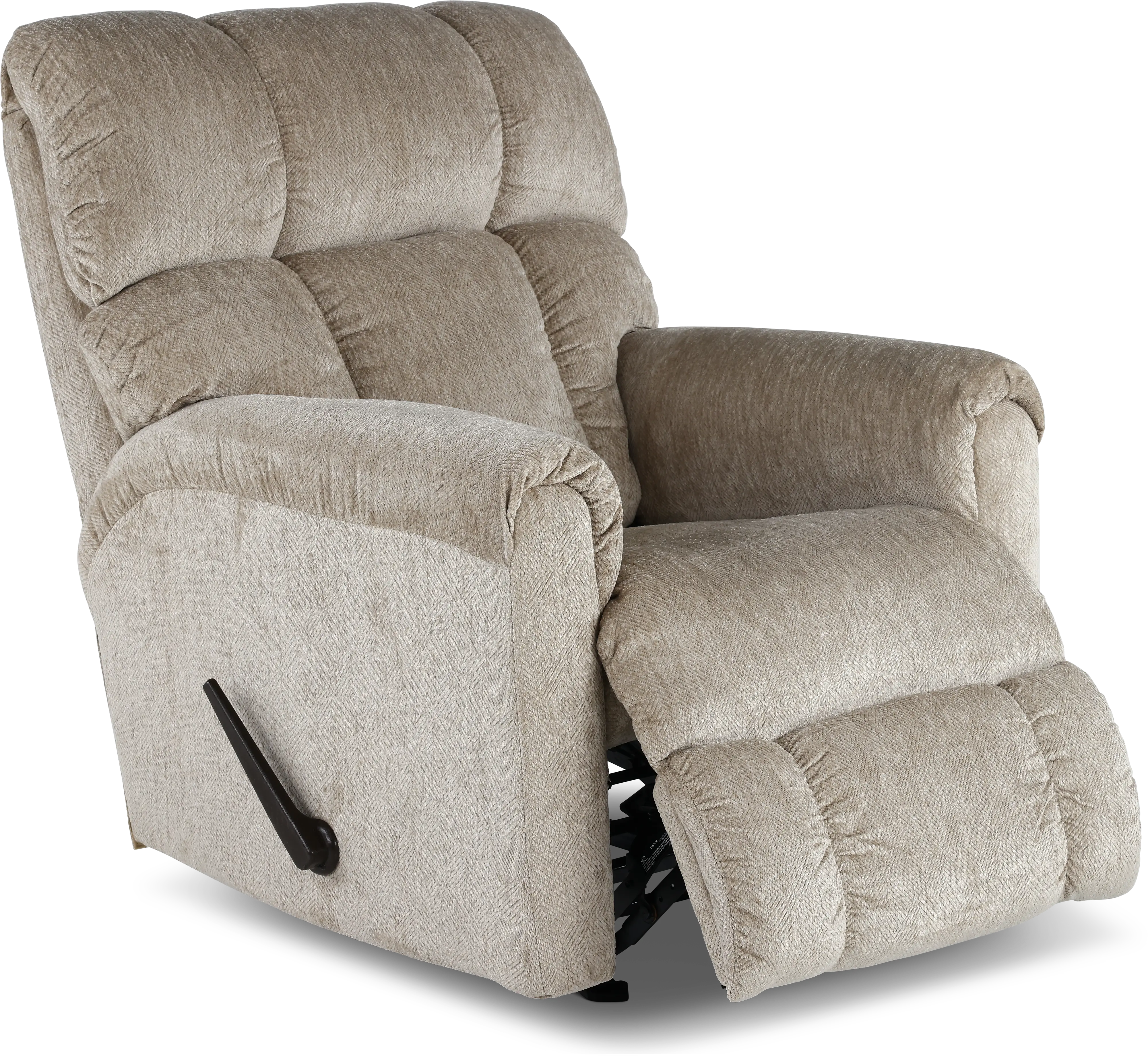 Commander Beige Rocker Recliner-3
