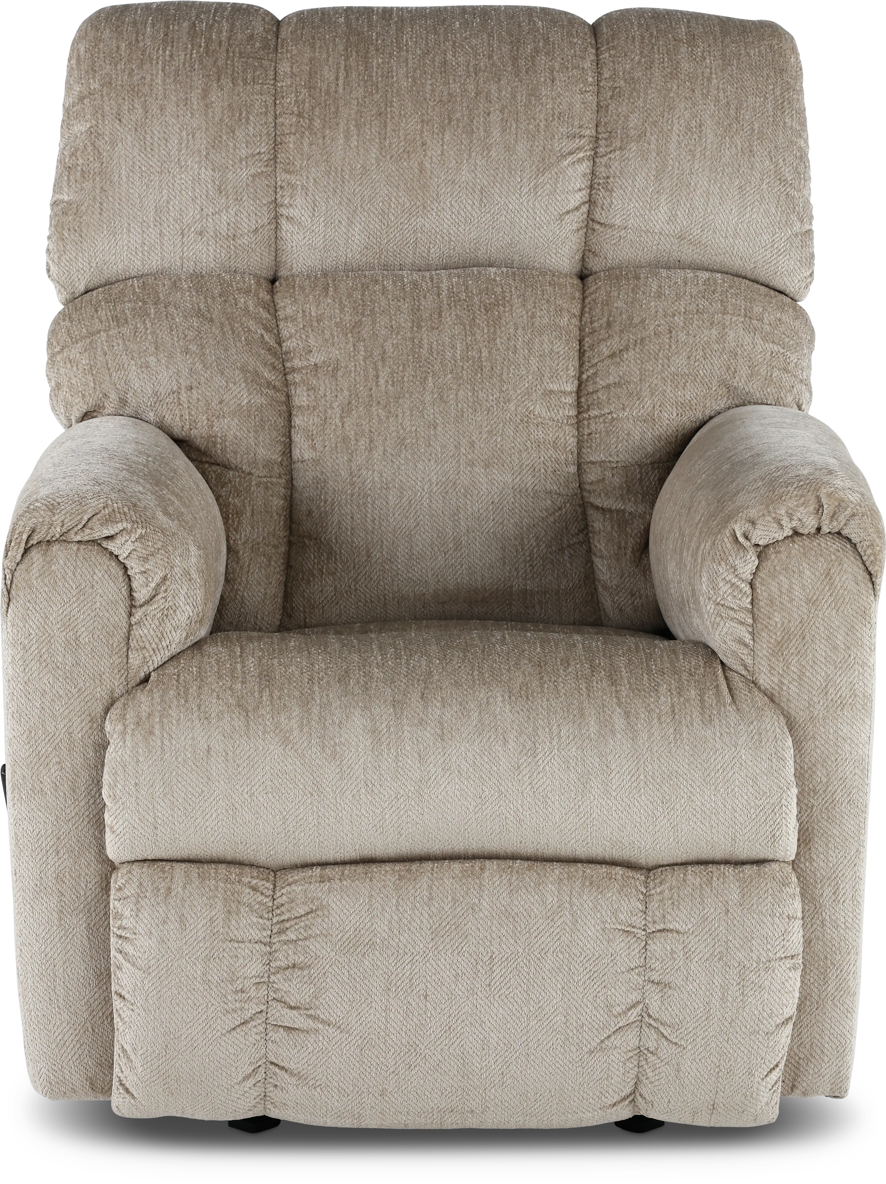 Commander Beige Rocker Recliner-5