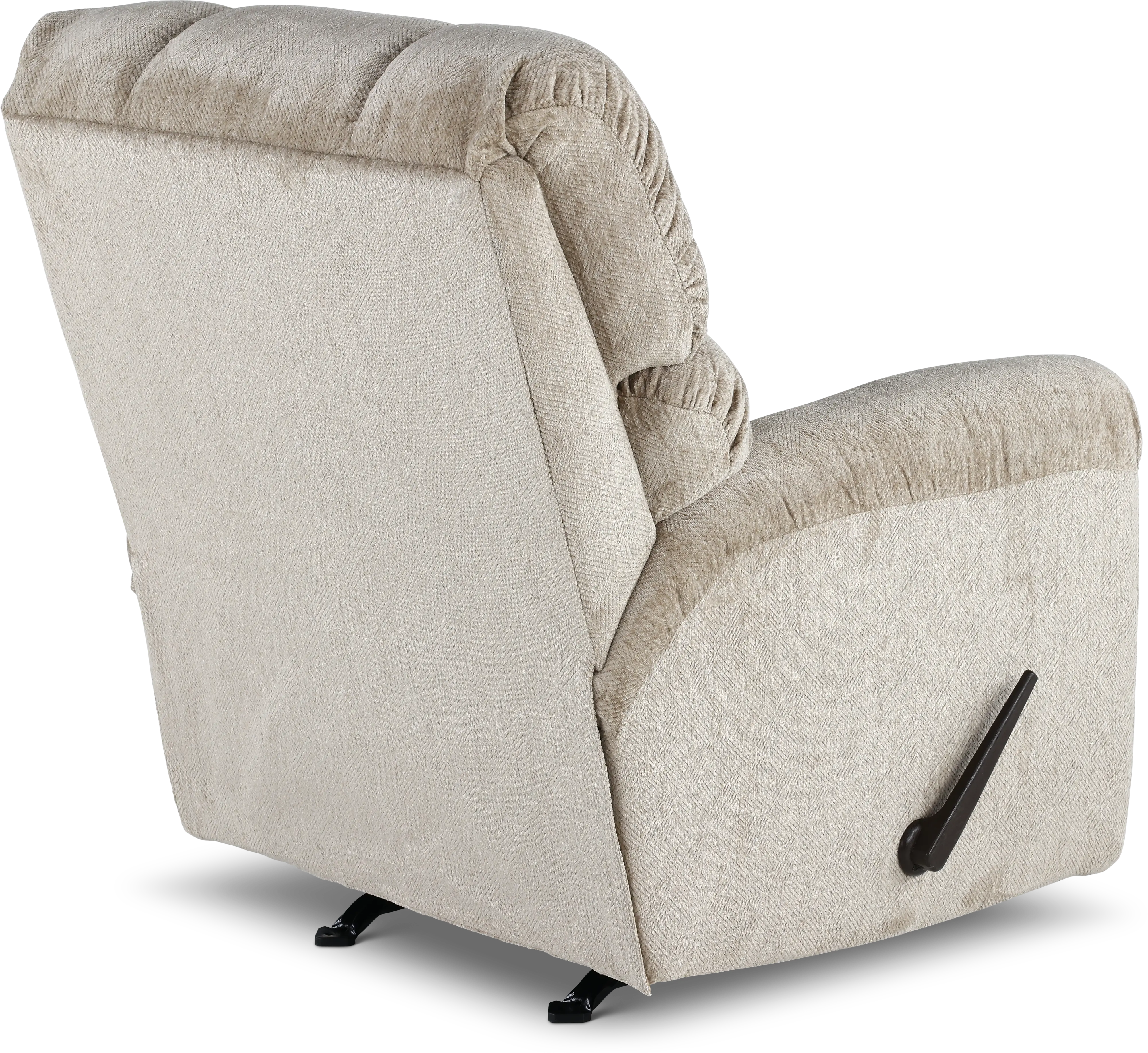 Commander Beige Rocker Recliner-7