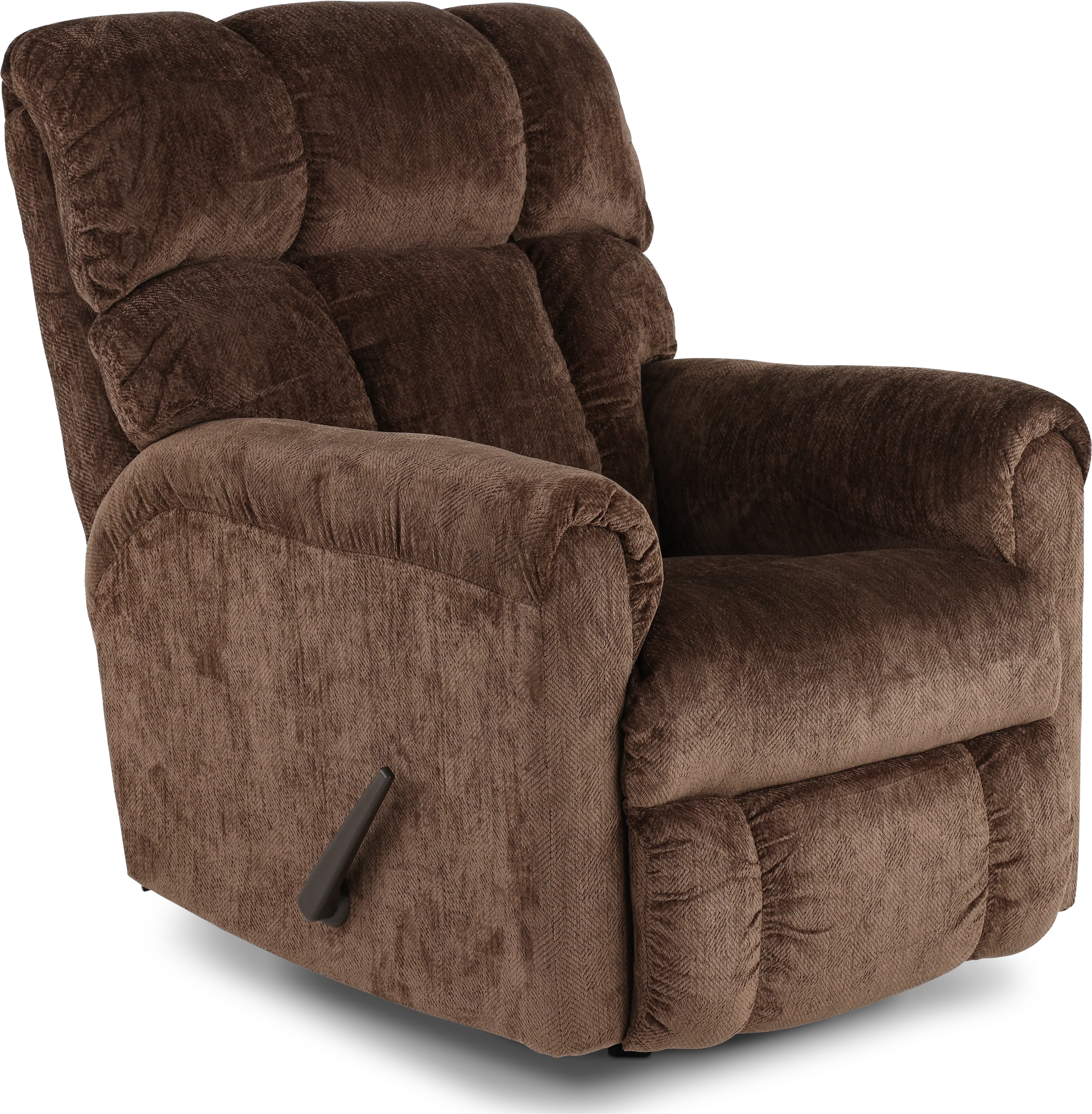 Commander Brown Casual Rocker Recliner-3