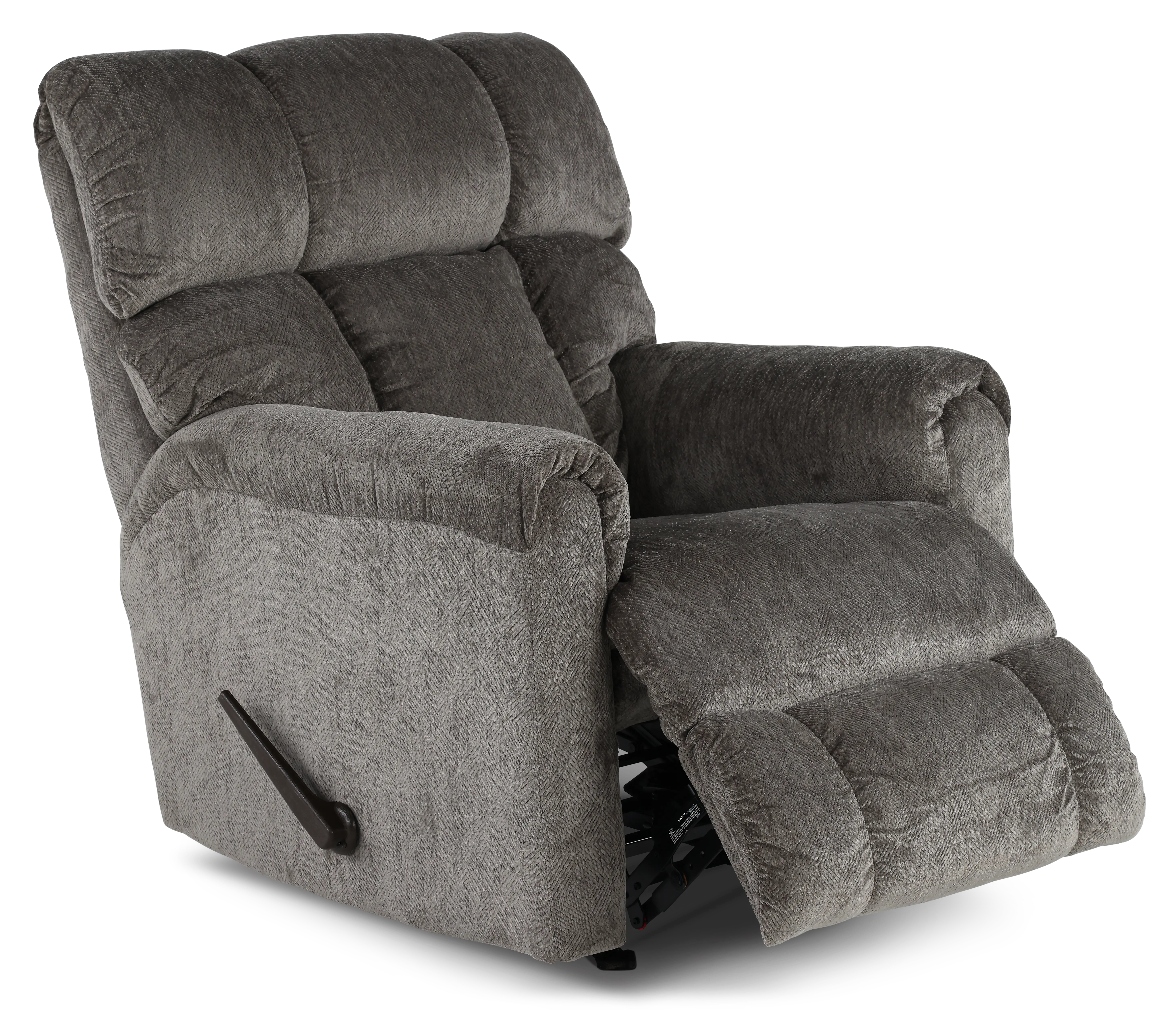 Commander Gray Rocker Recliner-4