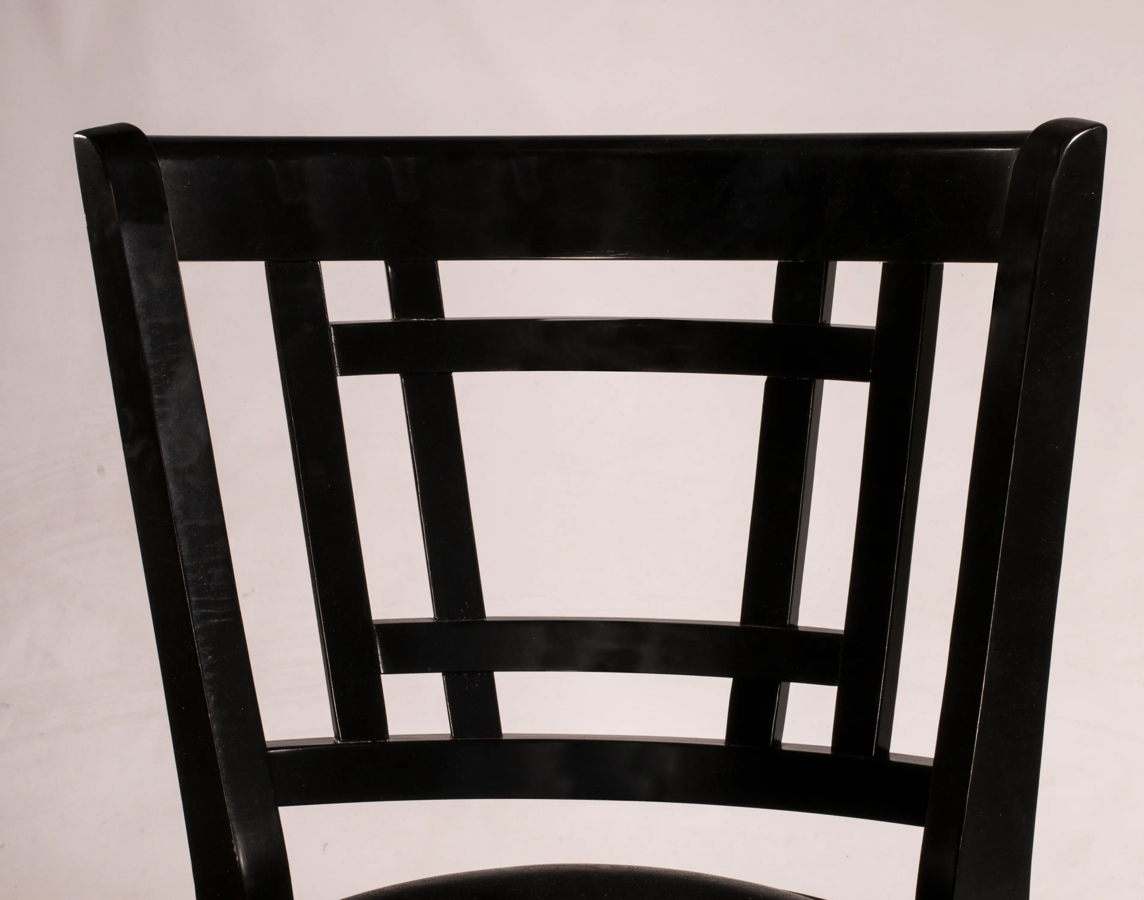 Fairfox Black Swivel Counter Height Stool-2