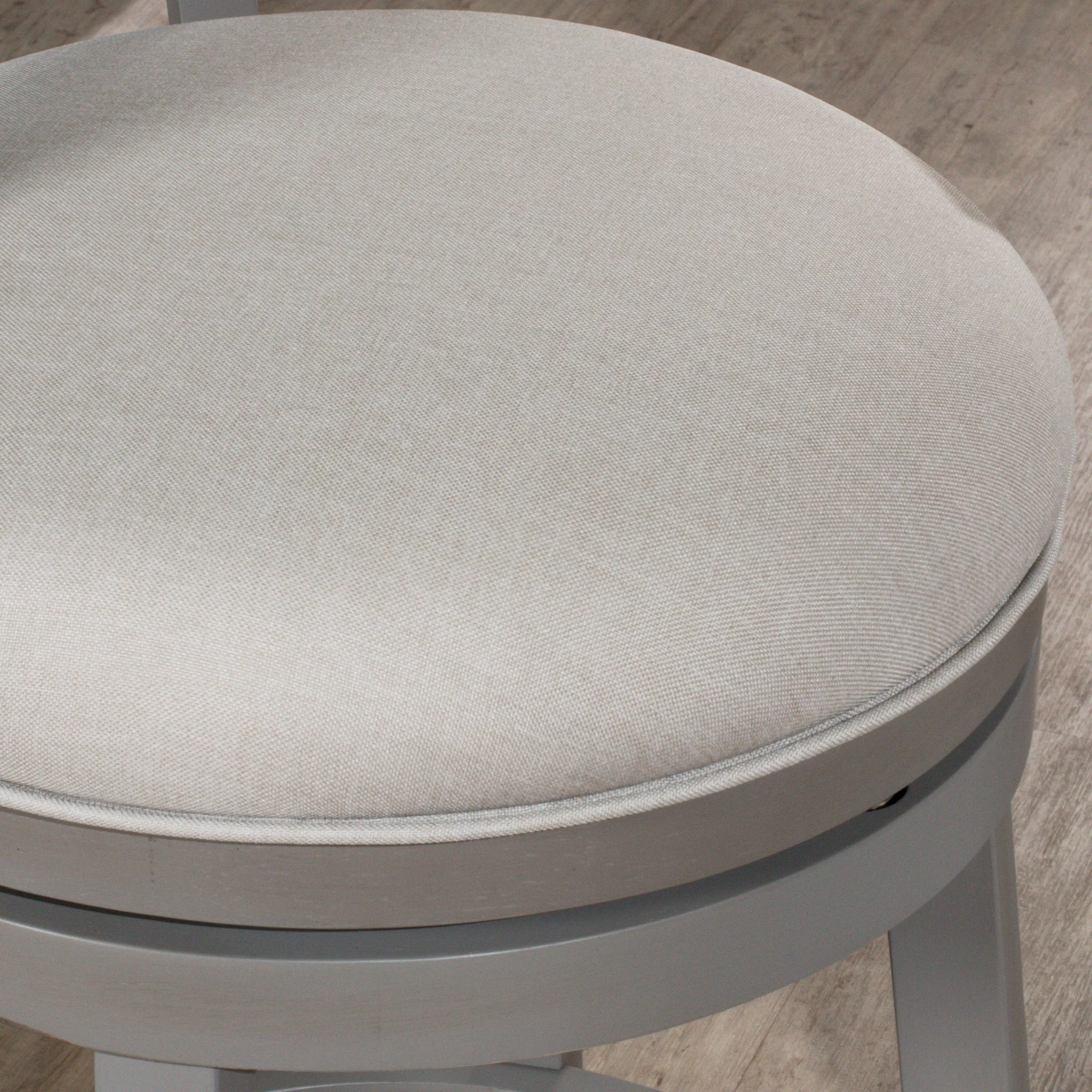Clarion Gray Swivel Bar Stool-5